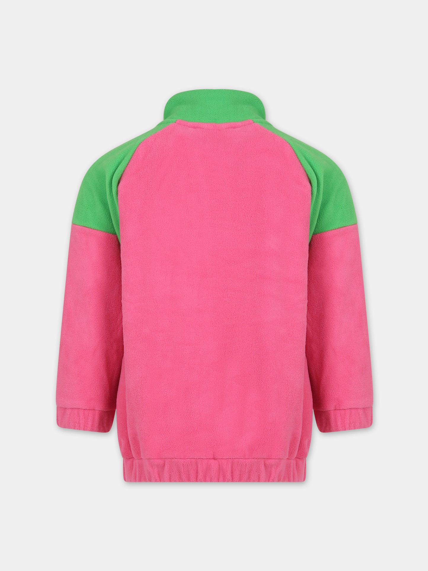 Felpa rosa per bambina con pantera,Mini Rodini,2371011628