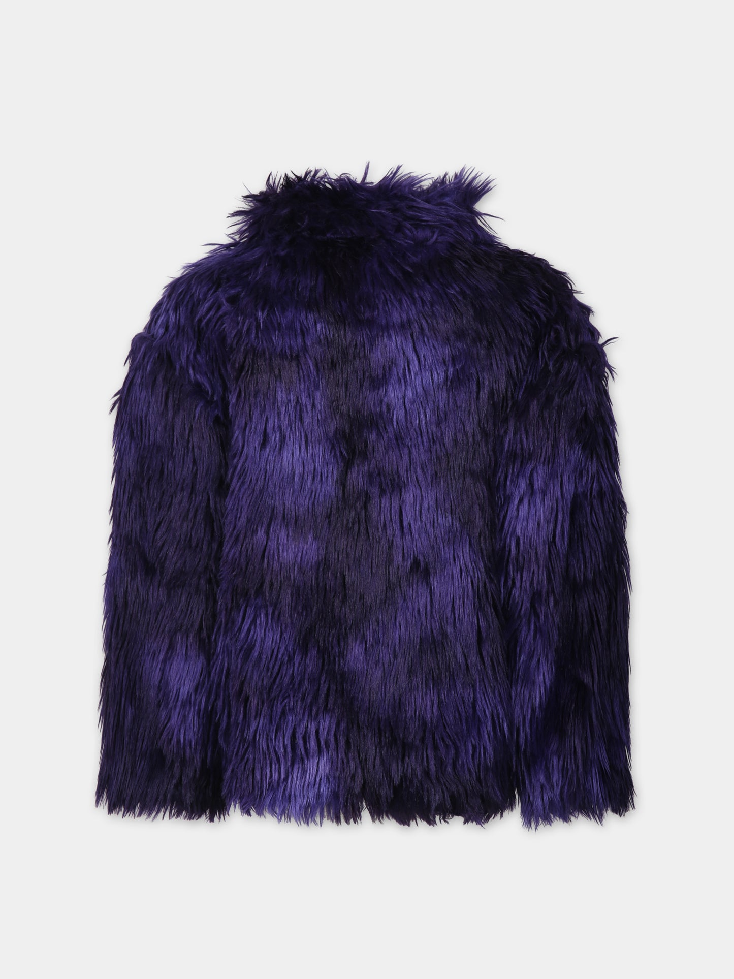 Ecopelliccia viola per bambina,Douuod Kids,DT2A40 H0039 529