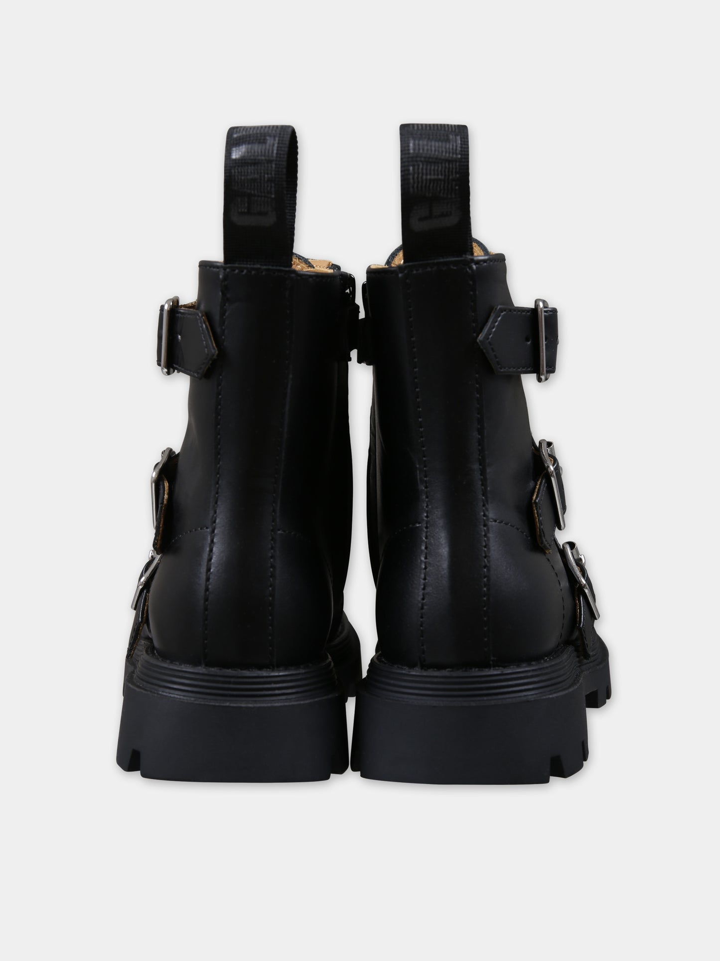 Anfibi neri per bambina,Gallucci Kids,J30234AM090999