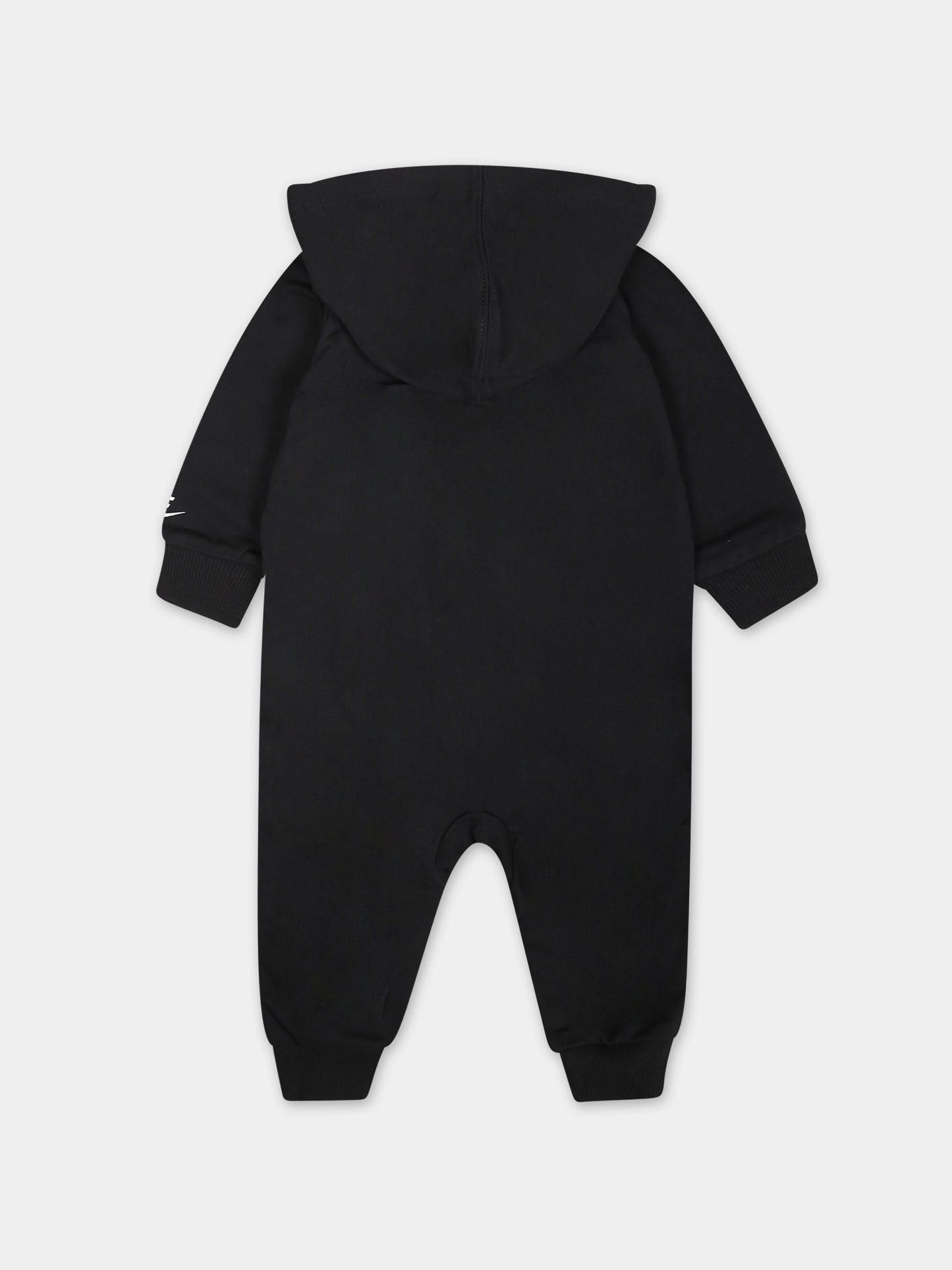 Tutina nera per neonati con logo,Nike,56L404 023