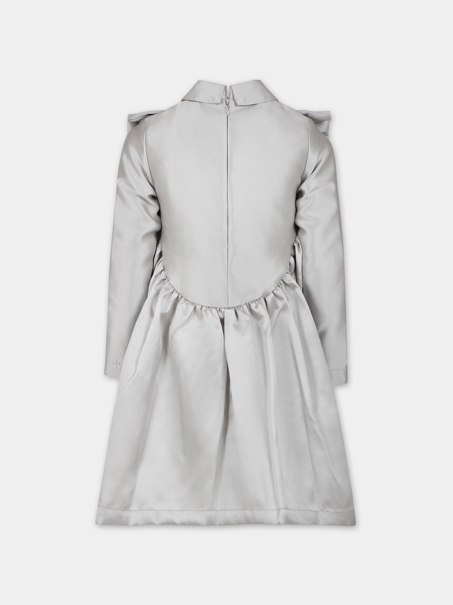 Vestito argento per bambina,Caroline Bosmans,AW23 4029 31 9999