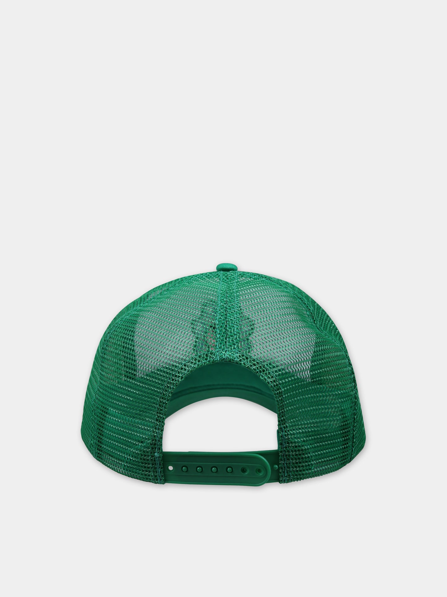 Cappello verde per bambina con ricamo,Caroline Bosmans,AW23 9102 L 5000