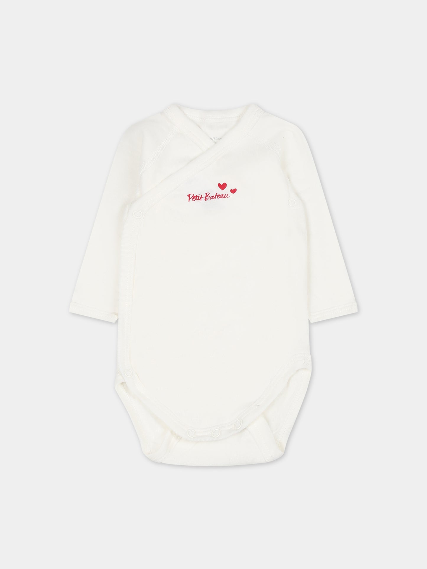 Set bianco per neonata,Petit Bateau,A00AZ 00