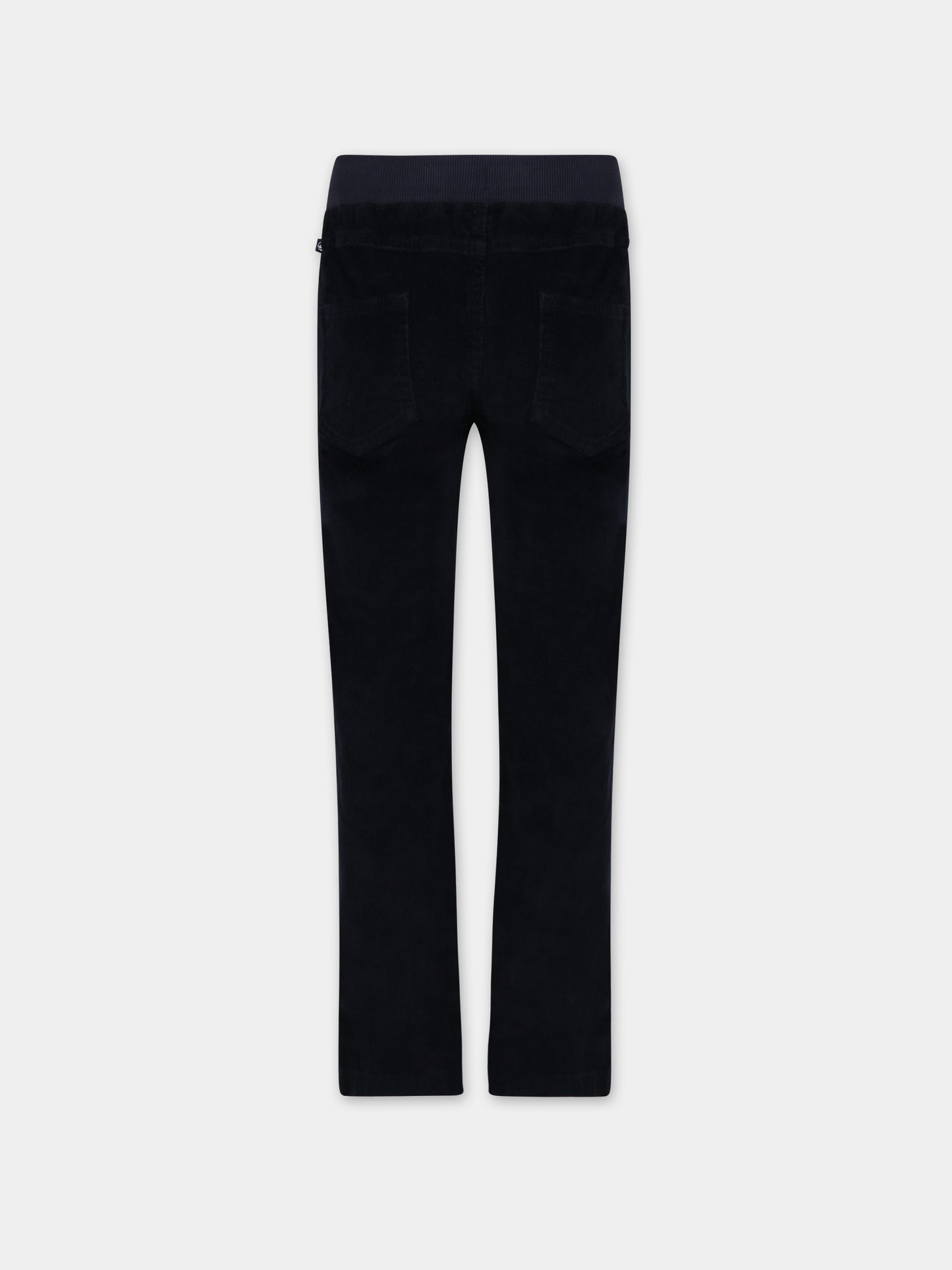 Pantaloni blu per bambino con logo,Petit Bateau,A084K 01