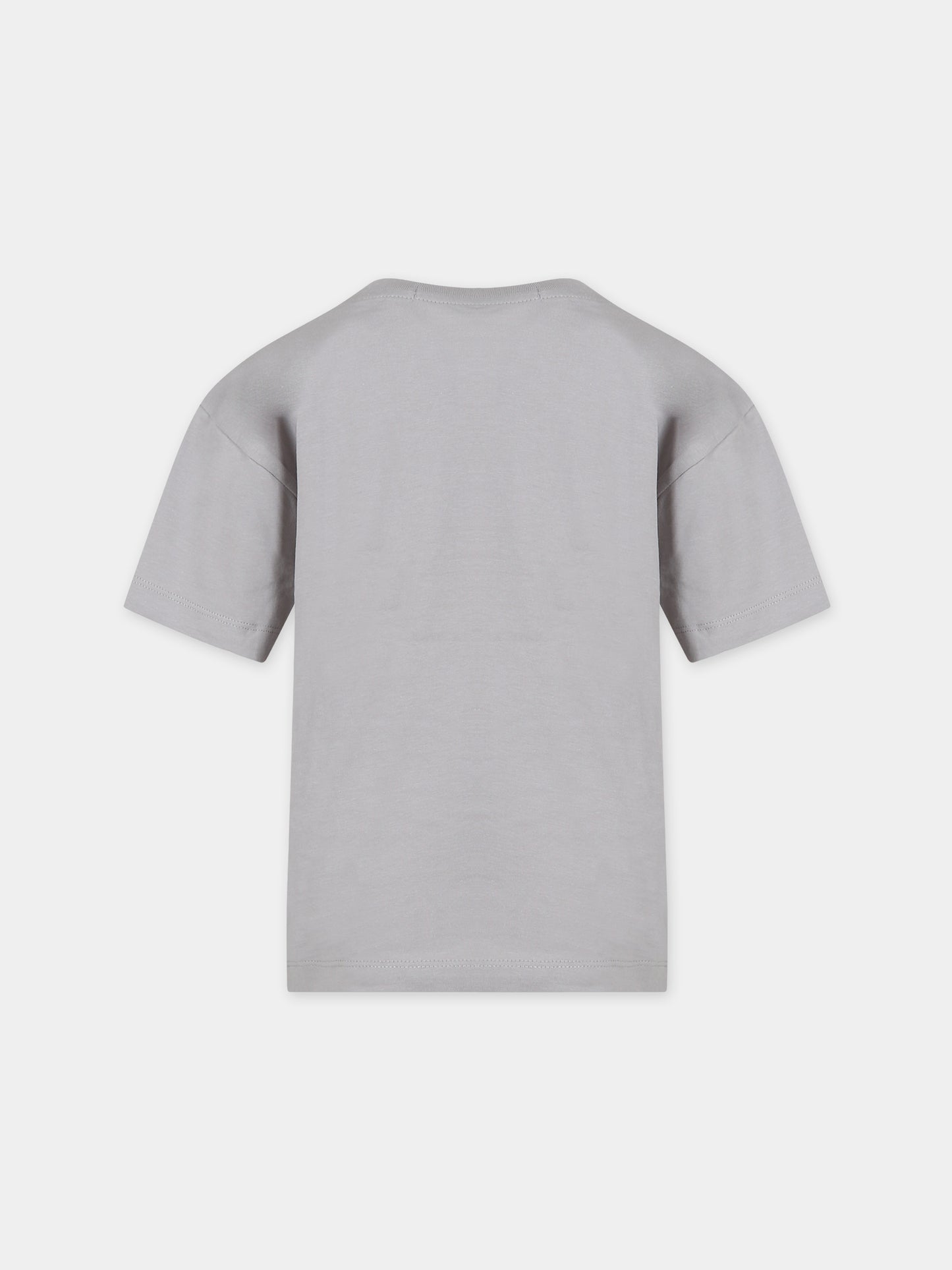 T-shirt nera per bambino con logo,Calvin Klein Kids,23WMCKIB0IB01899 PEE