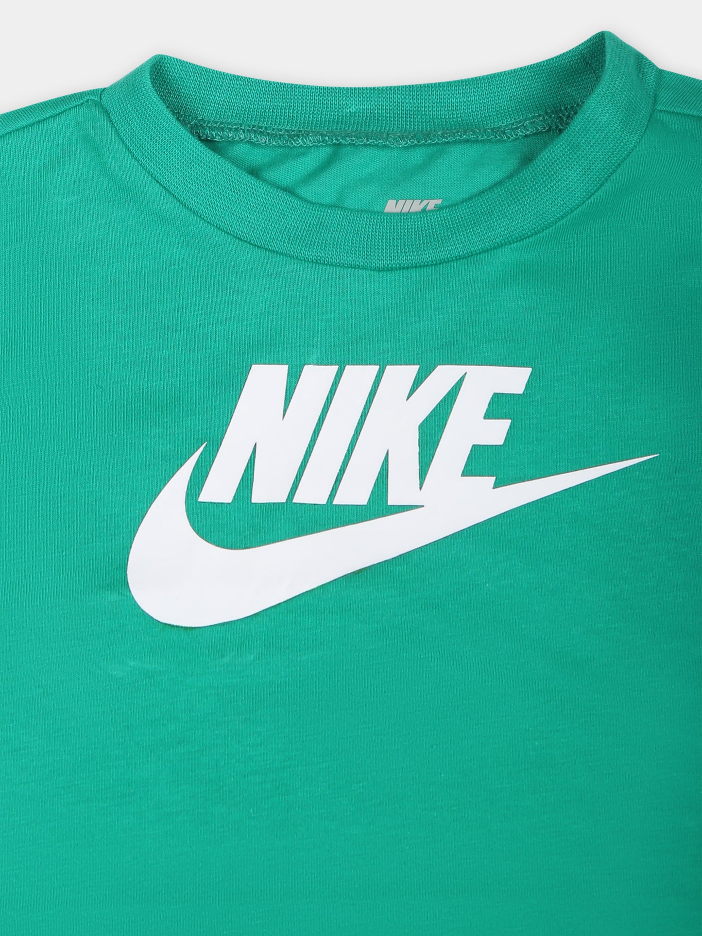 Completo verde per neonato con logo,Nike,66L596 E5D