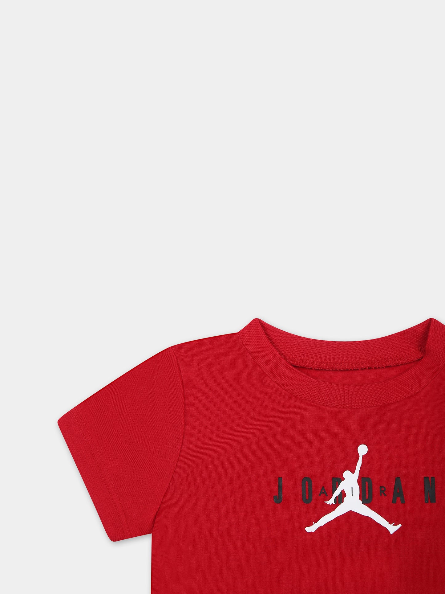 T-shirt rossa per neonato con iconico Jumpman,Jordan,65B922 R78