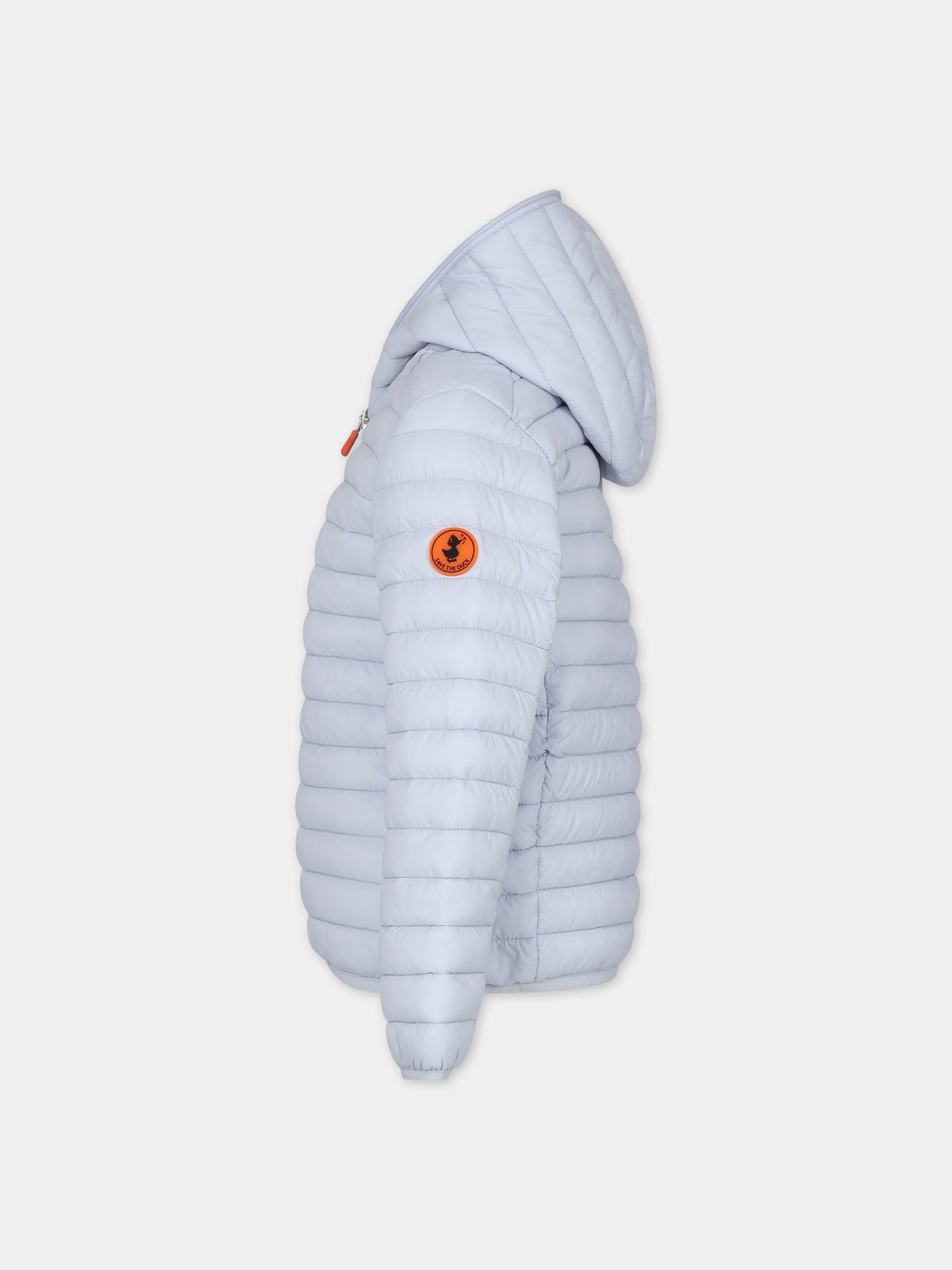 Piumino Huey celeste per bambino,Save The Duck Kids,J30650B GIGA18 10033