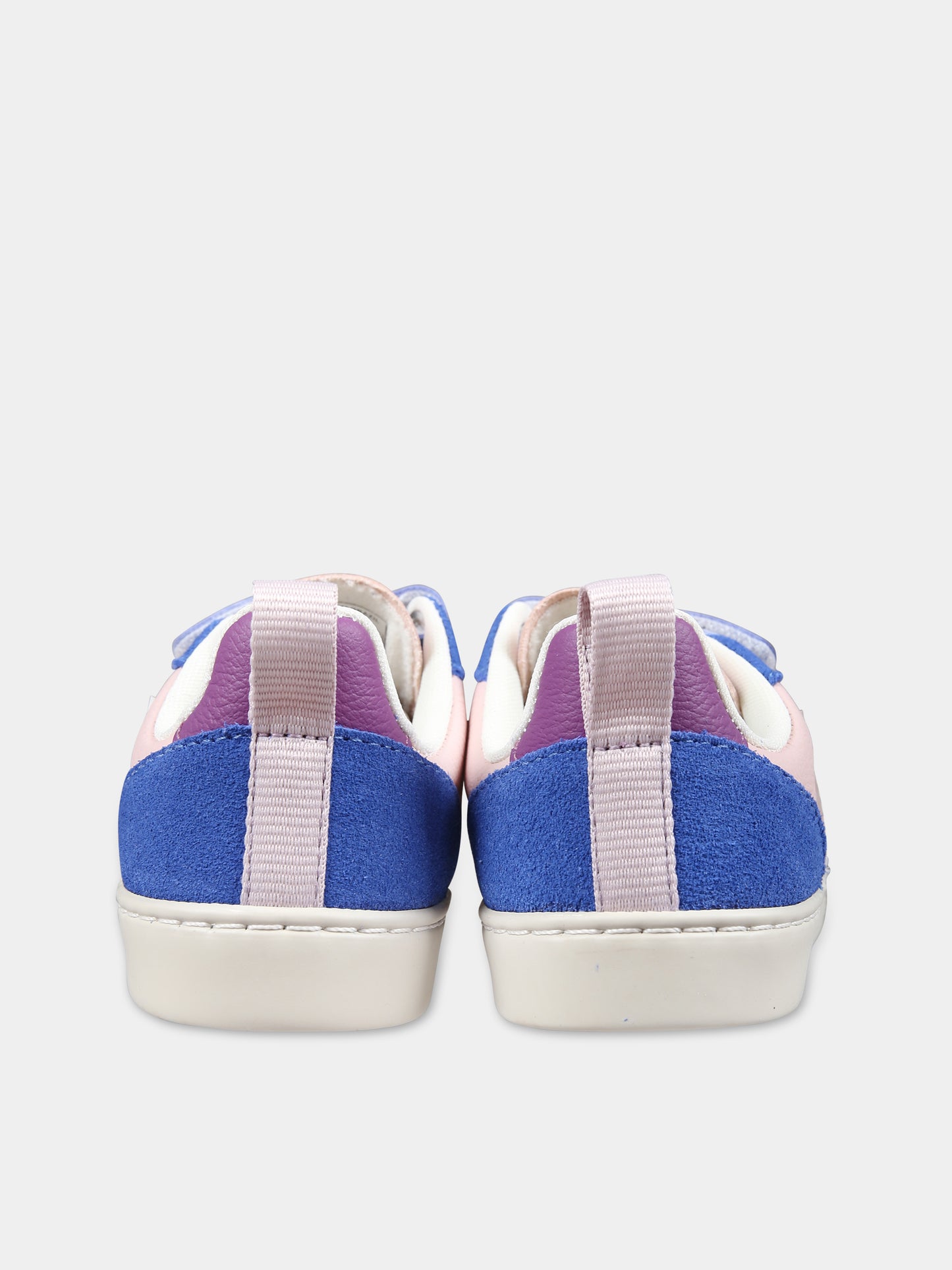 Sneakers rosa per bambina con logo,Veja,CV0503609C
