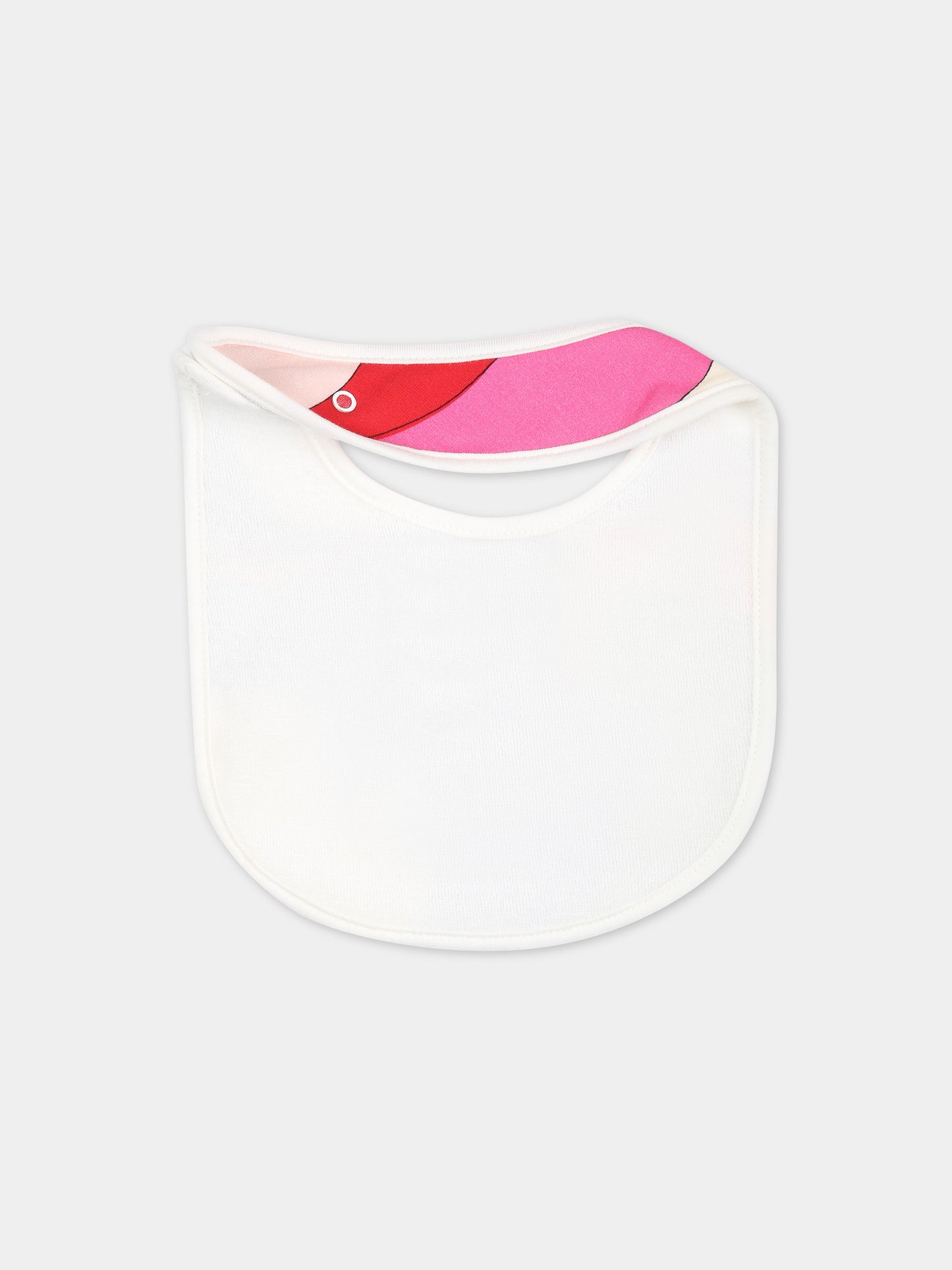 Set pagliaccetto multicolor per neonata con iconica stampa multicolor,Emilio Pucci Junior,PUB070 J0415 999