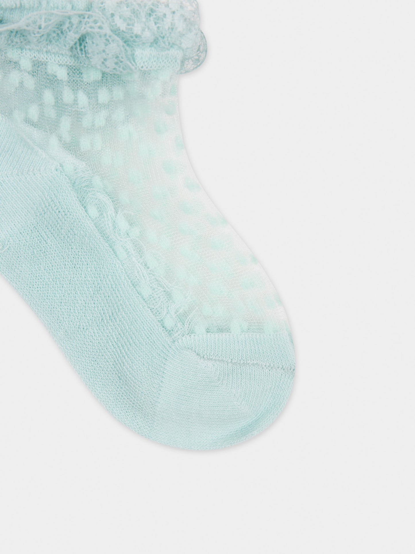 Calzini verdi per neonata,Mayoral,10654 066