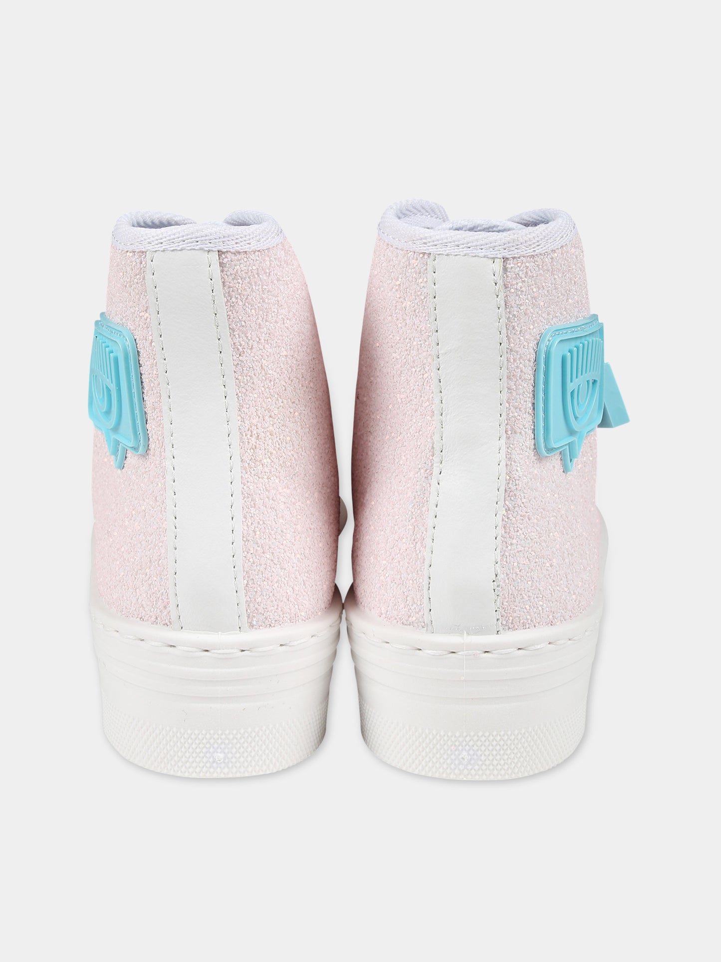 Sneakers rosa per bambina con occhiolino,Chiara Ferragni Collection,CFB070-012