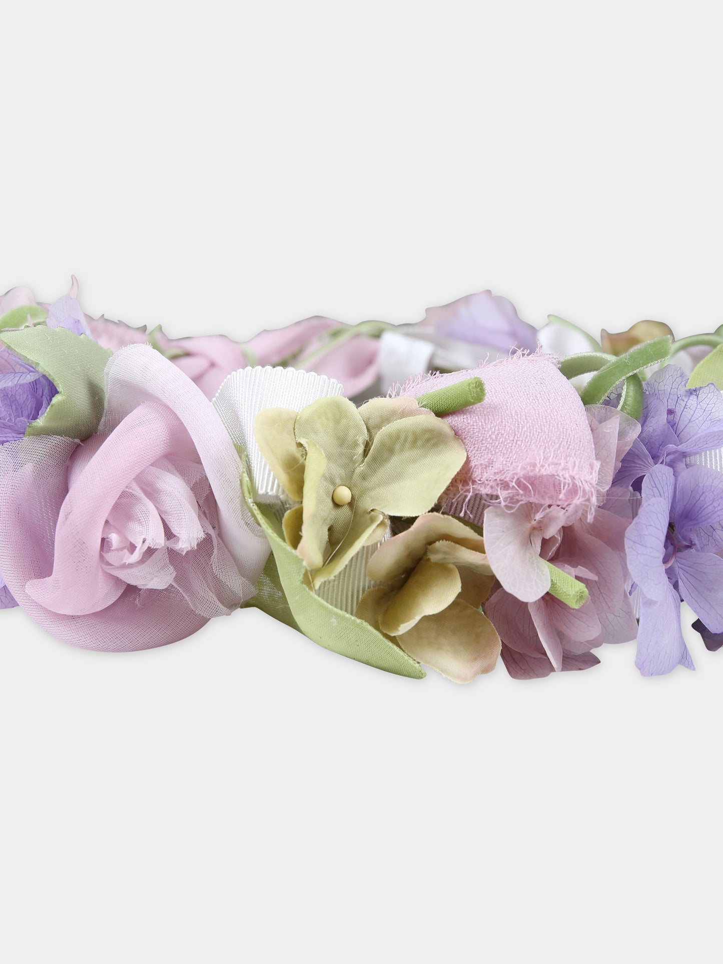 Cerchietto multicolor per bambina con fiori,Raffaella,GRACE CORONCINA