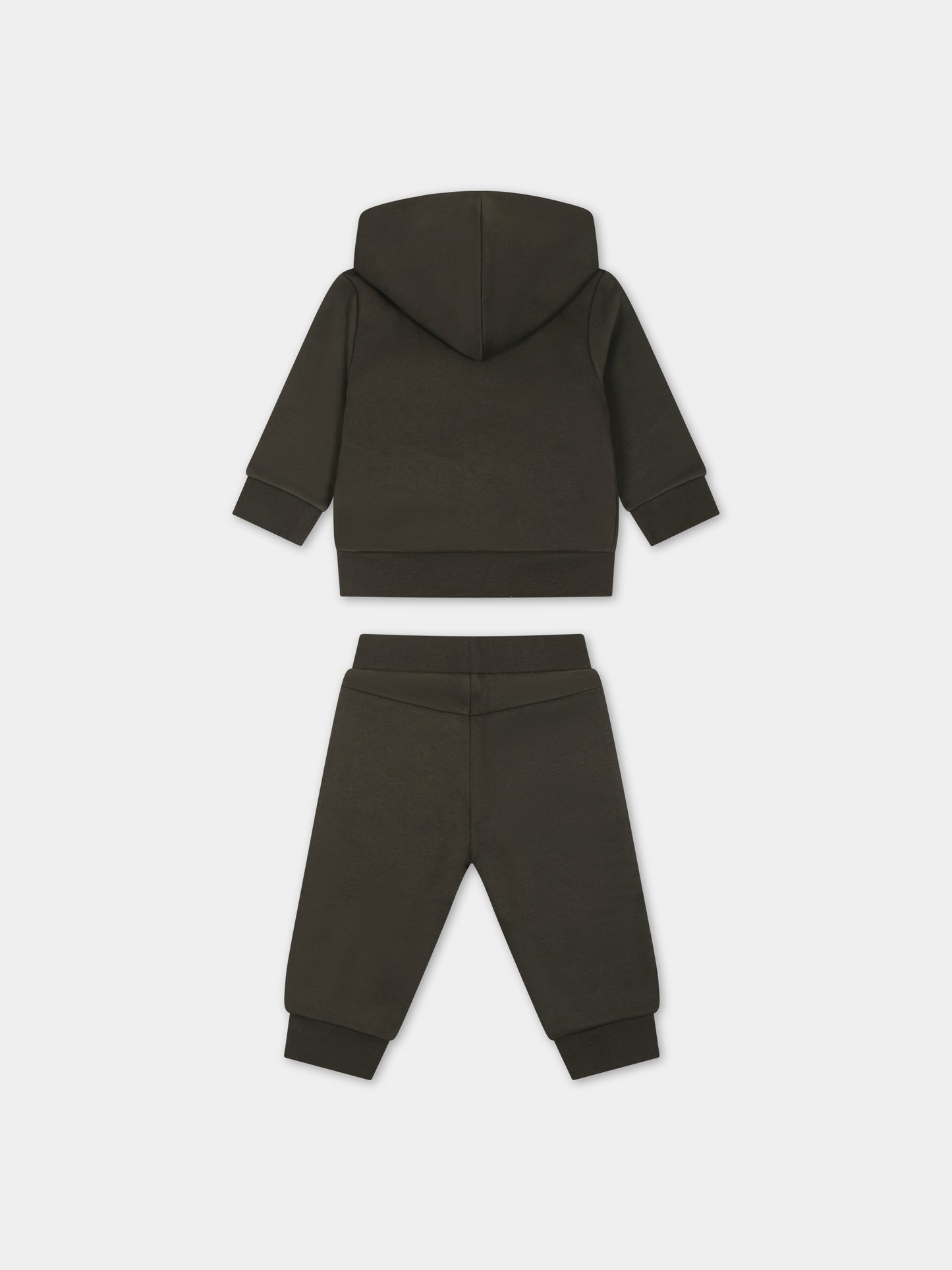 Completo verde per neonato con logo,Hugo Boss,J08067 665