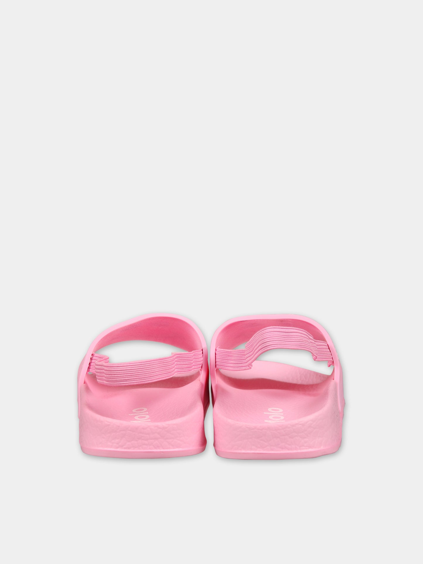 Ciabatte rosa per neonata con smile,Molo,7S24U202 3401-