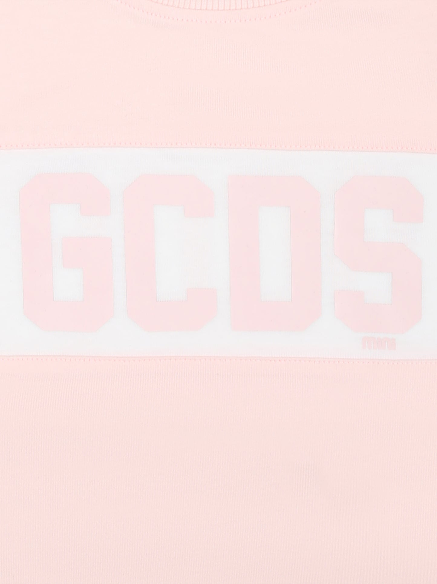 T-shirt rosa per neonati con logo,Gcds Kids,GMM003 LAA22 52483