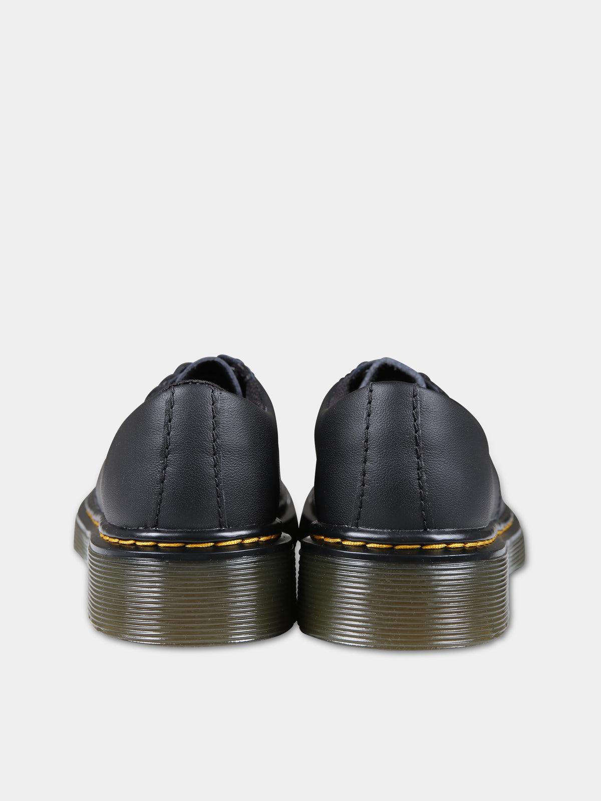 1461 black lace-ups for kids