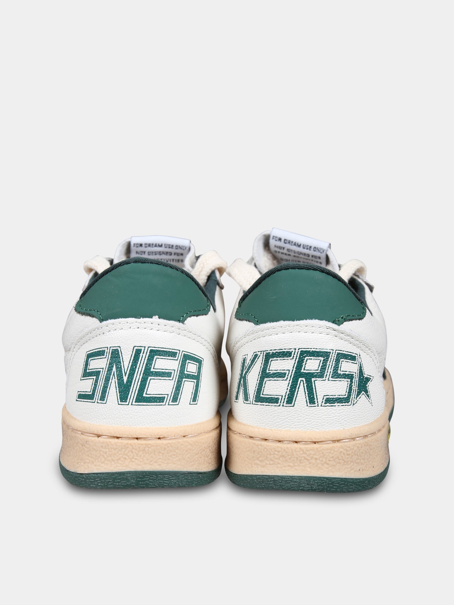 Sneakers Ball Star bianche per bambini con stella,Golden Goose,GJF00439 F004827 10502