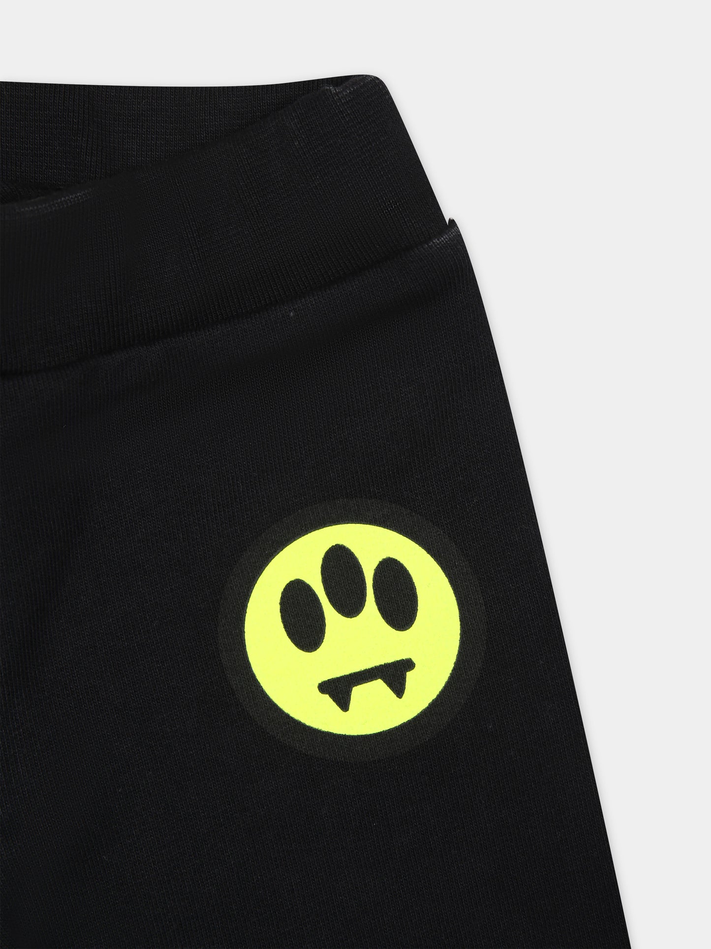 Pantaloni neri per neonati con logo,Barrow,F3BKUNFP129 110