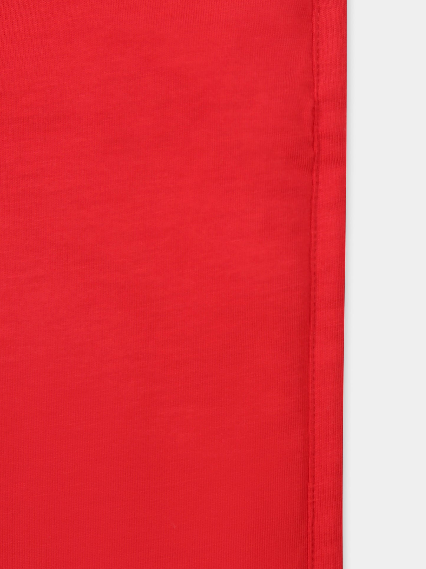 Coperta rossa per neonati con logo,Balmain Kids,BV0580 Z0082 414OR