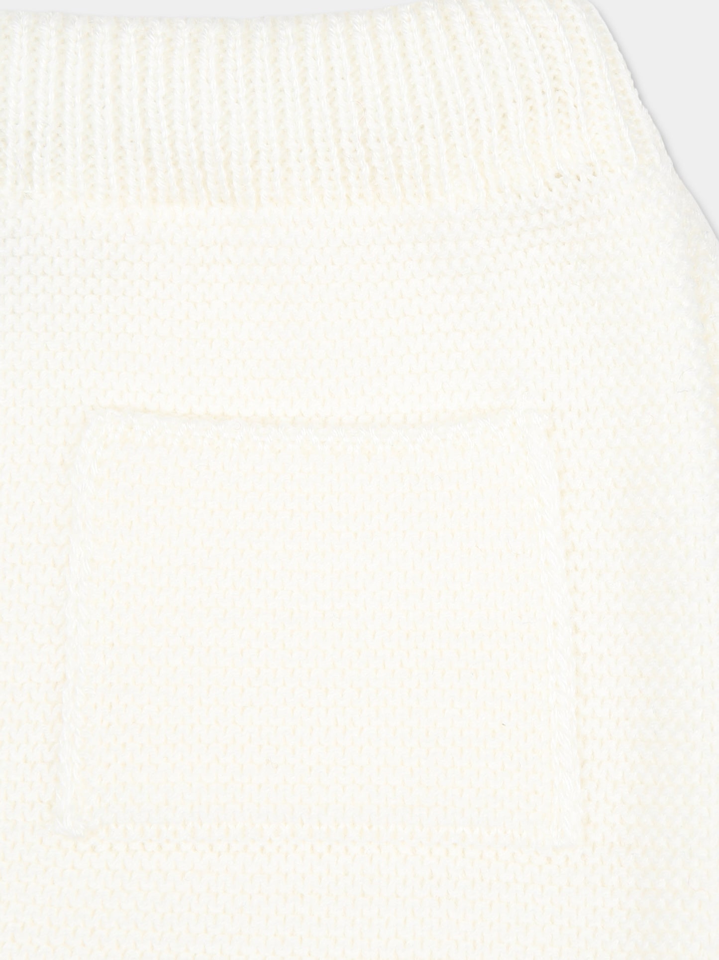 Pantaloni bianchi per neonati,Little Bear,9125 LATTE