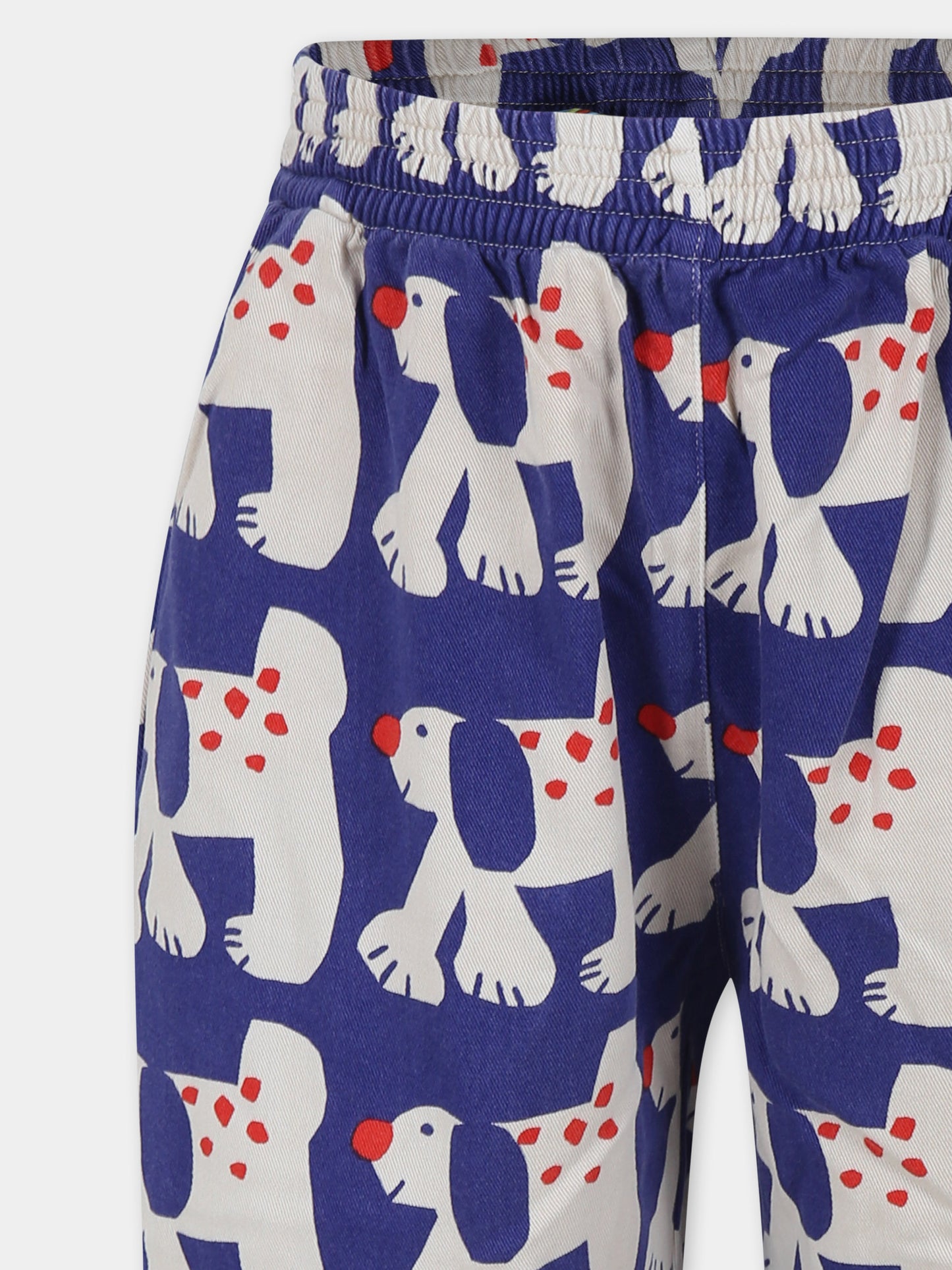 Pantaloni blu per bambini con cane,Bobo Choses,B224AC092