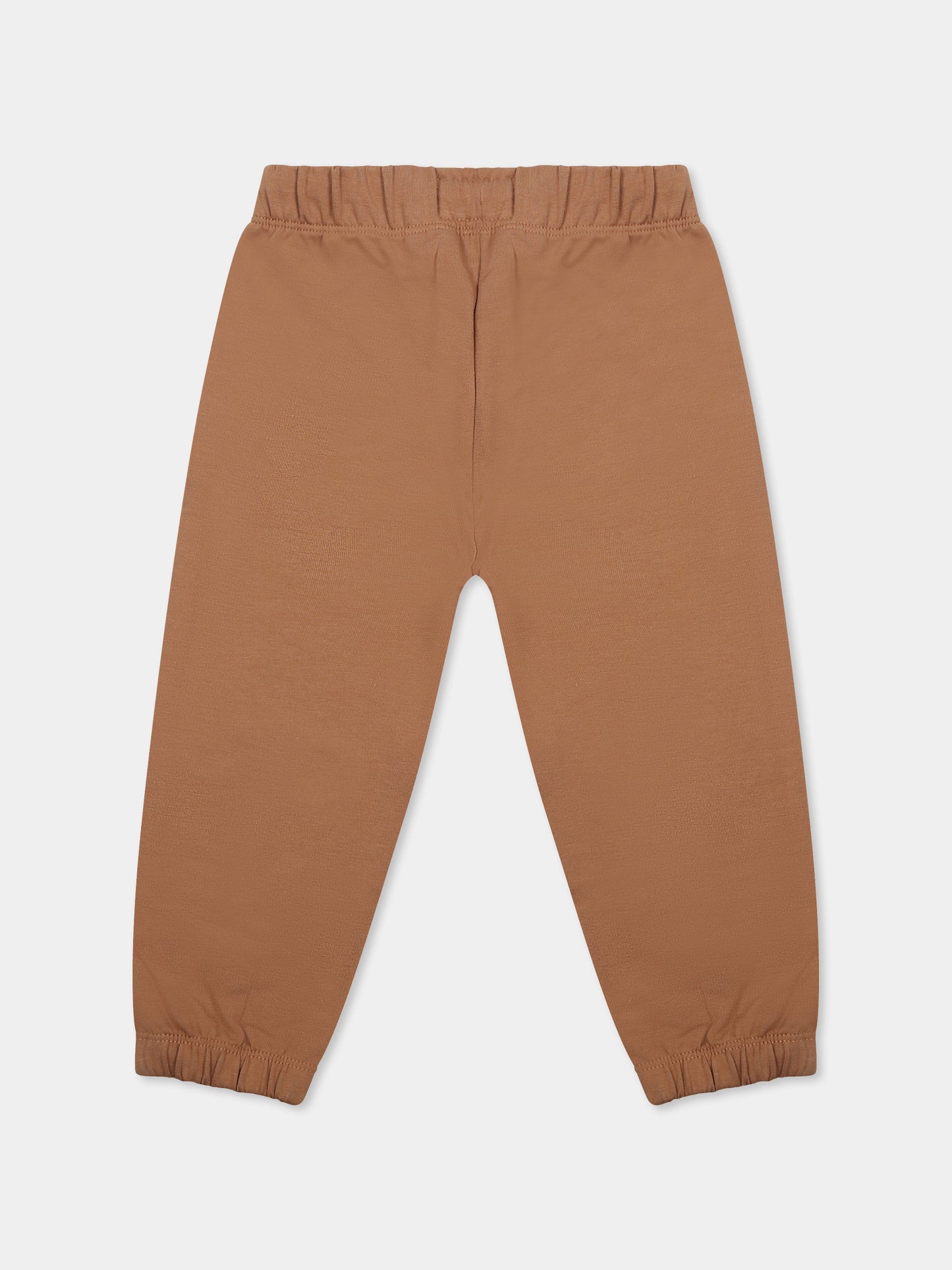 Completo marrone per neonati con logo,Calvin Klein Kids,24F CKIN0IN00011J IN0IN00011 GU1