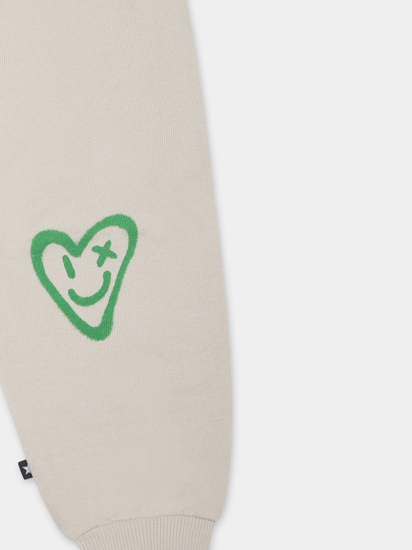 Ivory trousers for baby girl