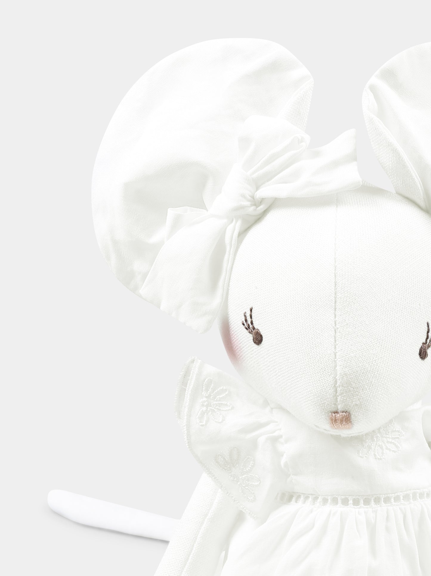 Doudou bianco per neonata,Chloé Kids,C20560 117