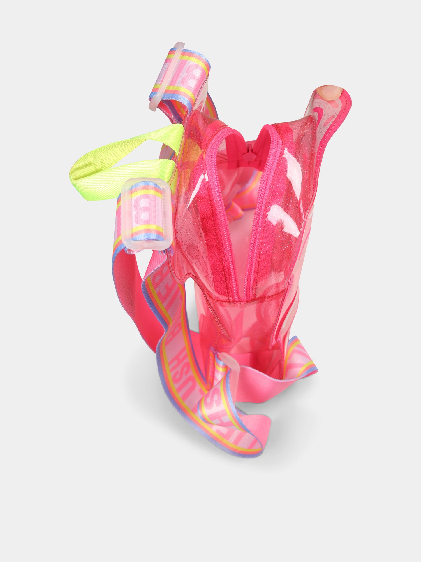 Zaino fucsia per bambina con orsetto,Billieblush,U20770 47A