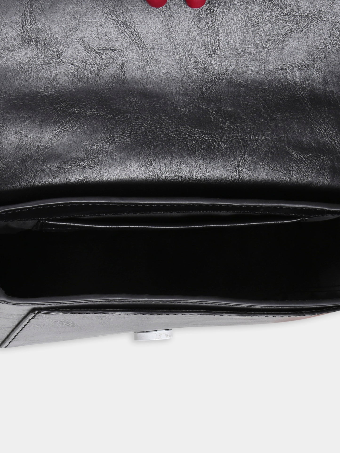 Borsa nera per bambina con logo,Marc Jacobs,W60562 09B