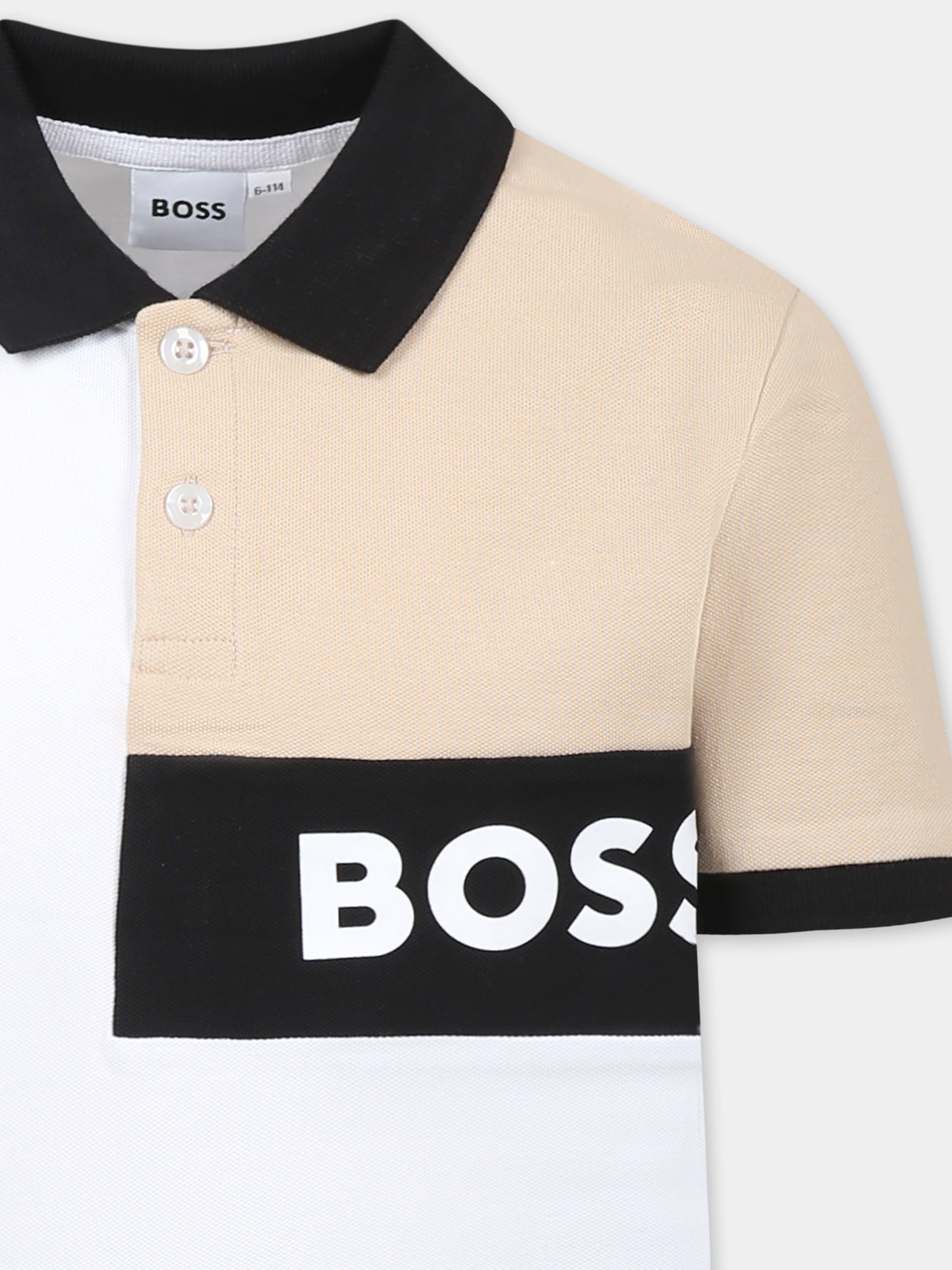 Completo multicolor per bambino con logo,Boss,J52065 09B