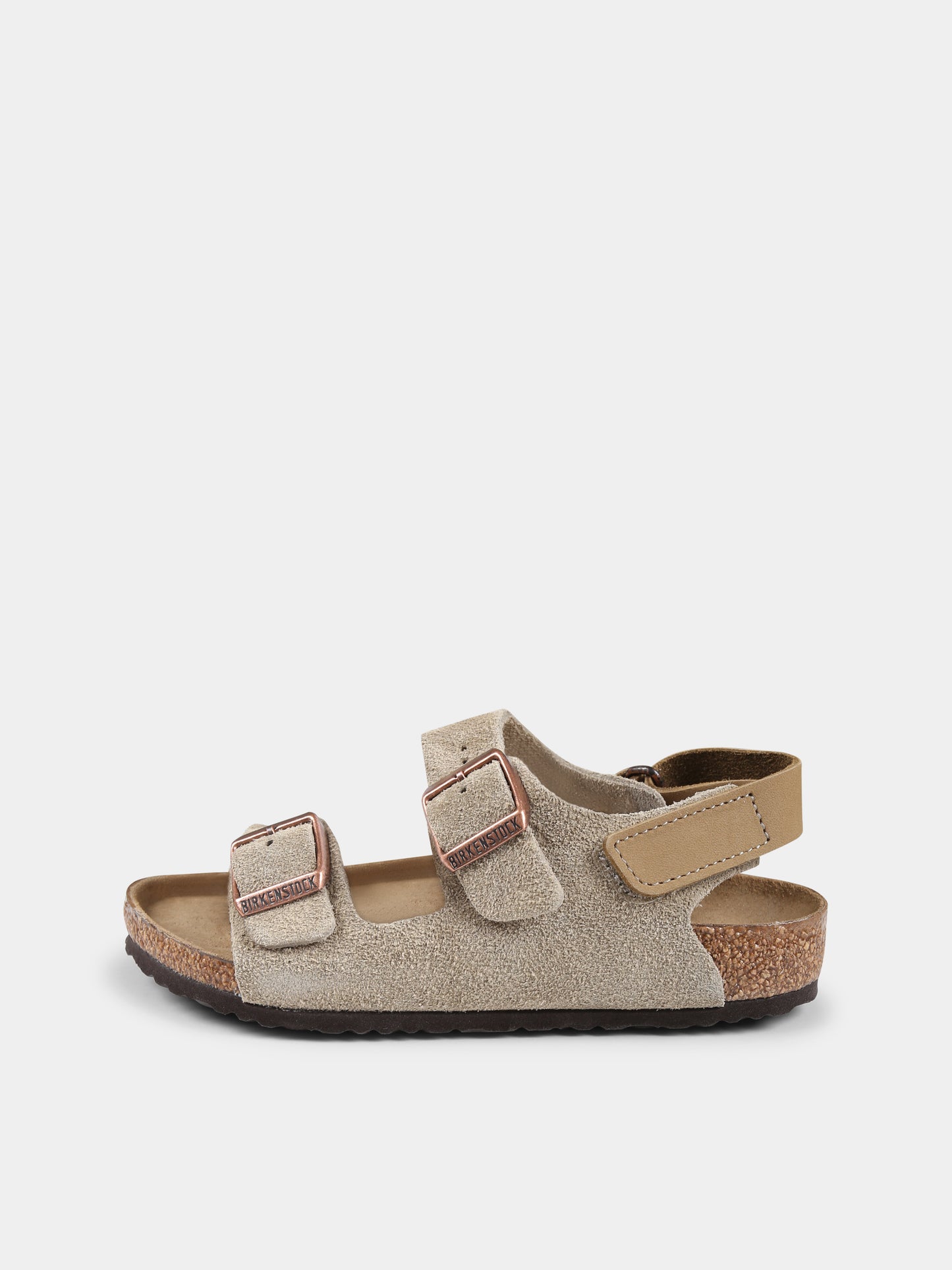 Sandali beige Milano Kids per bamini con logo,Birkenstock,1029471 MILANO