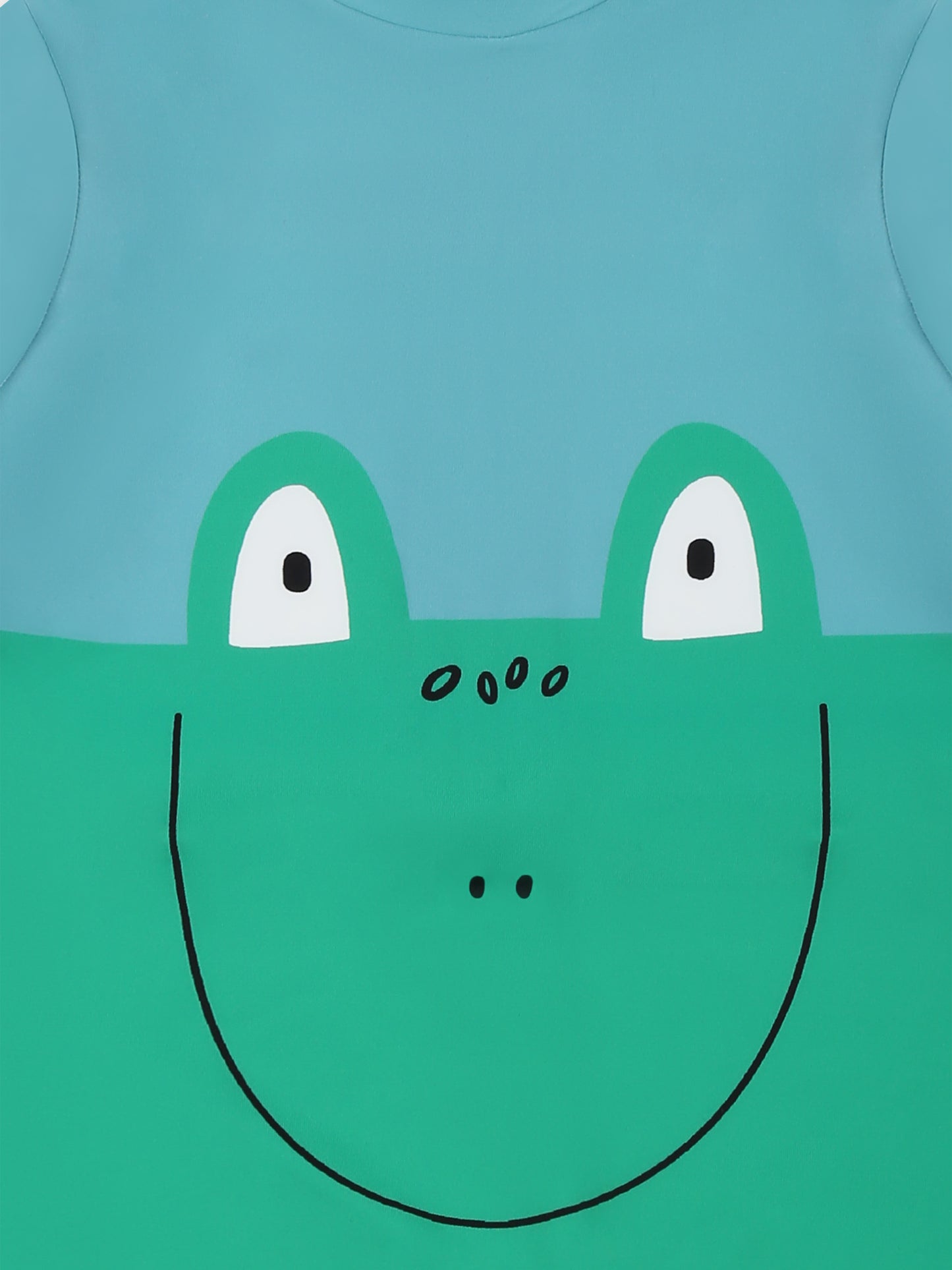 Pagliaccetto Anti Uv verde per neonato con rana,Stella Mccartney Kids,TWC509 Z0157 999