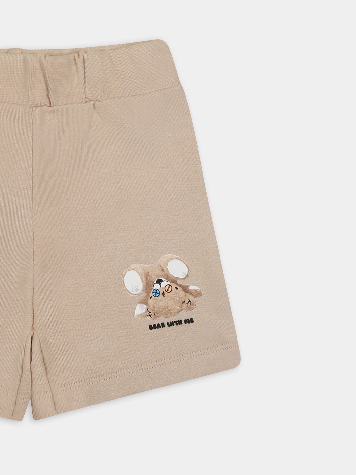 Multicolor suit for babykids with Bear print