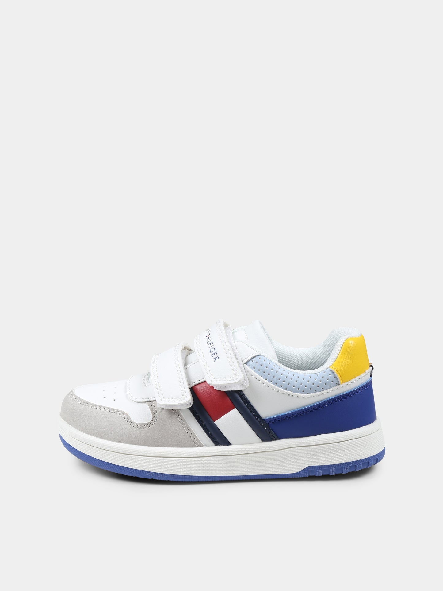 Sneakers multicolor per bambino con logo,Tommy Hilfiger Junior,T1X9 33844 1269Y913