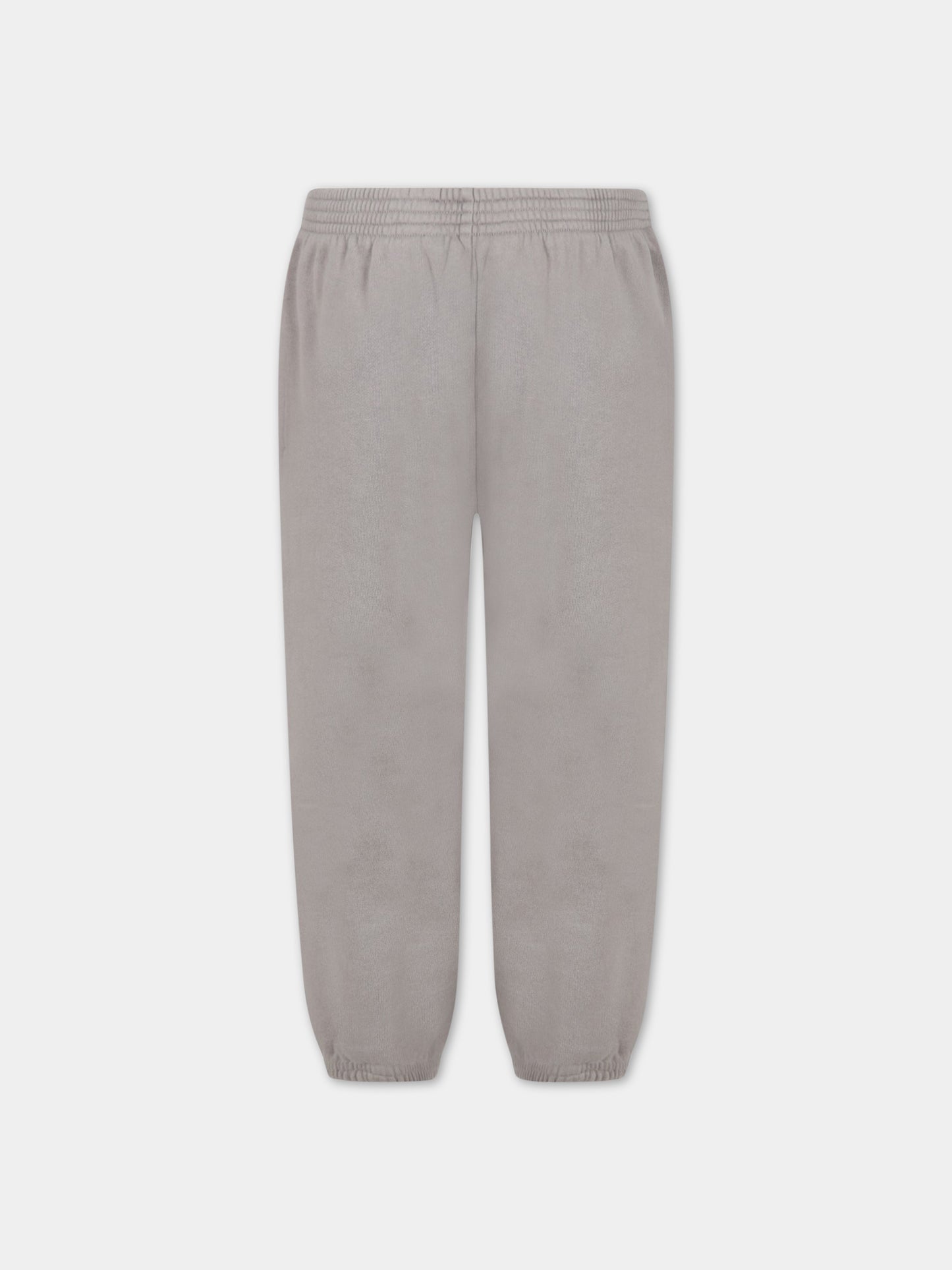 Pantalone grigio per bambini,Balenciaga,621788 TKVC4 8174