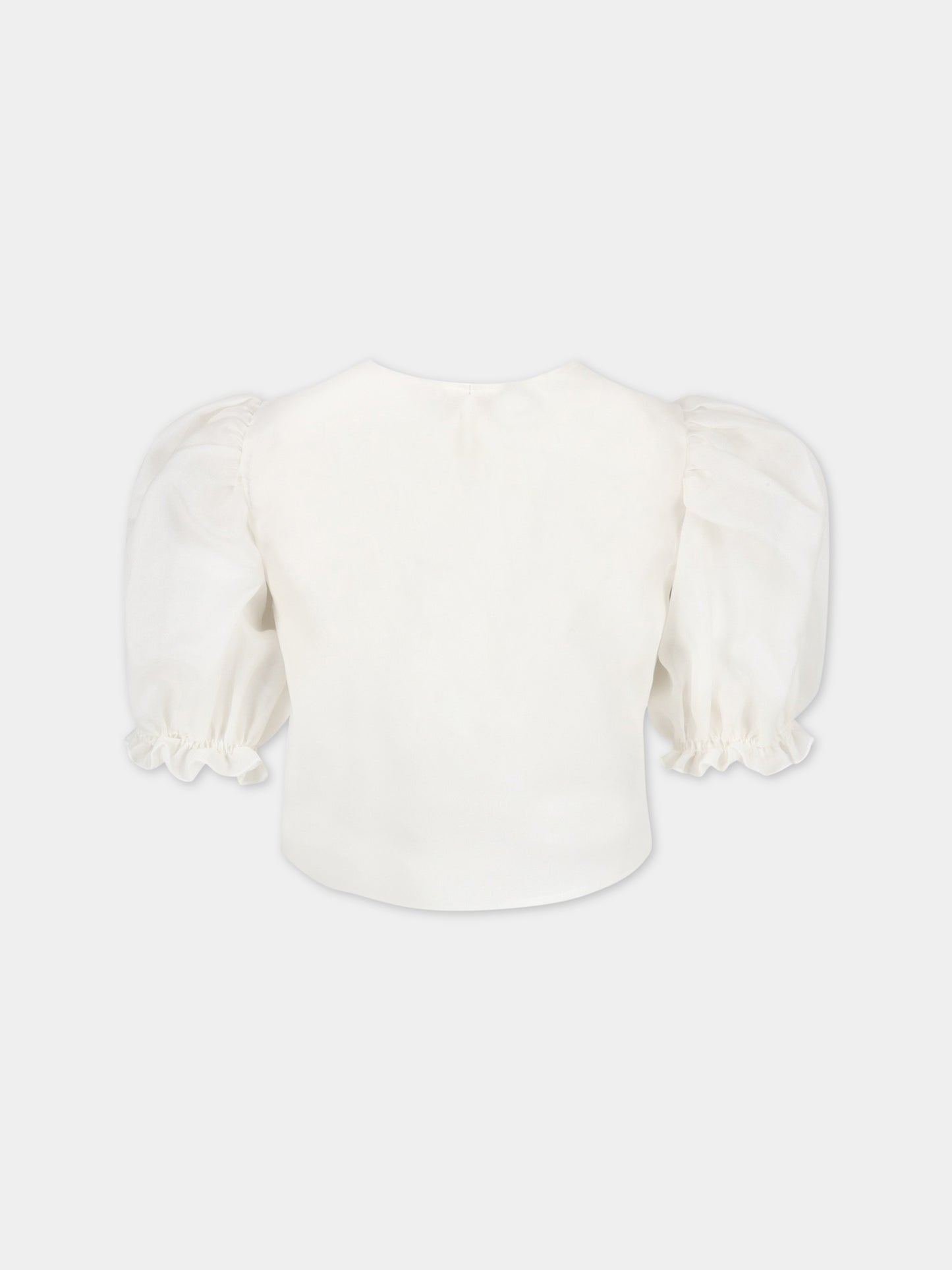 Giacca avorio per bambina,La Stupenderia,CJGH84O10