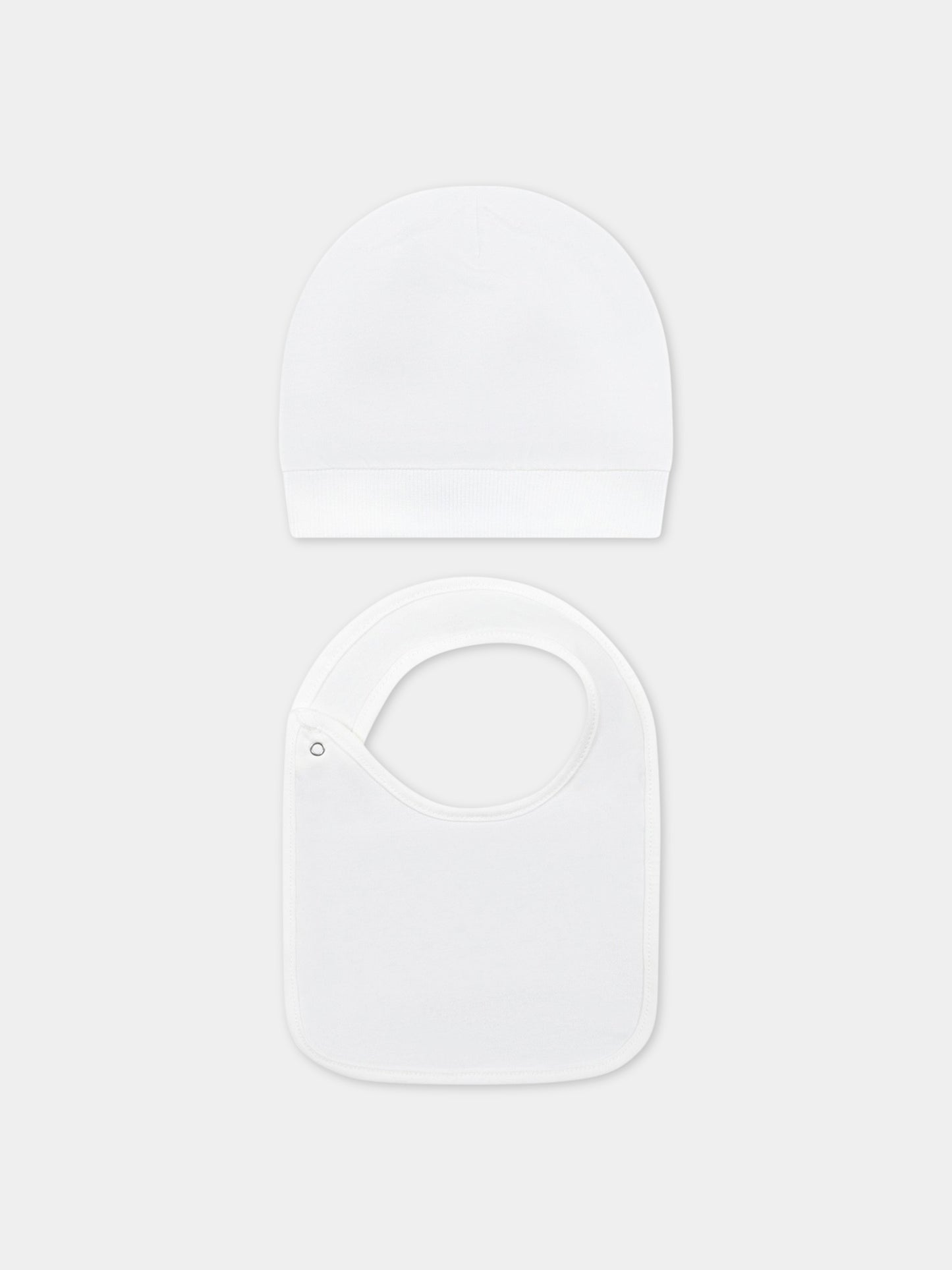 Set bianco per neonati con Teddy Bear,Moschino Kids,MUY04Y LAA03 10063