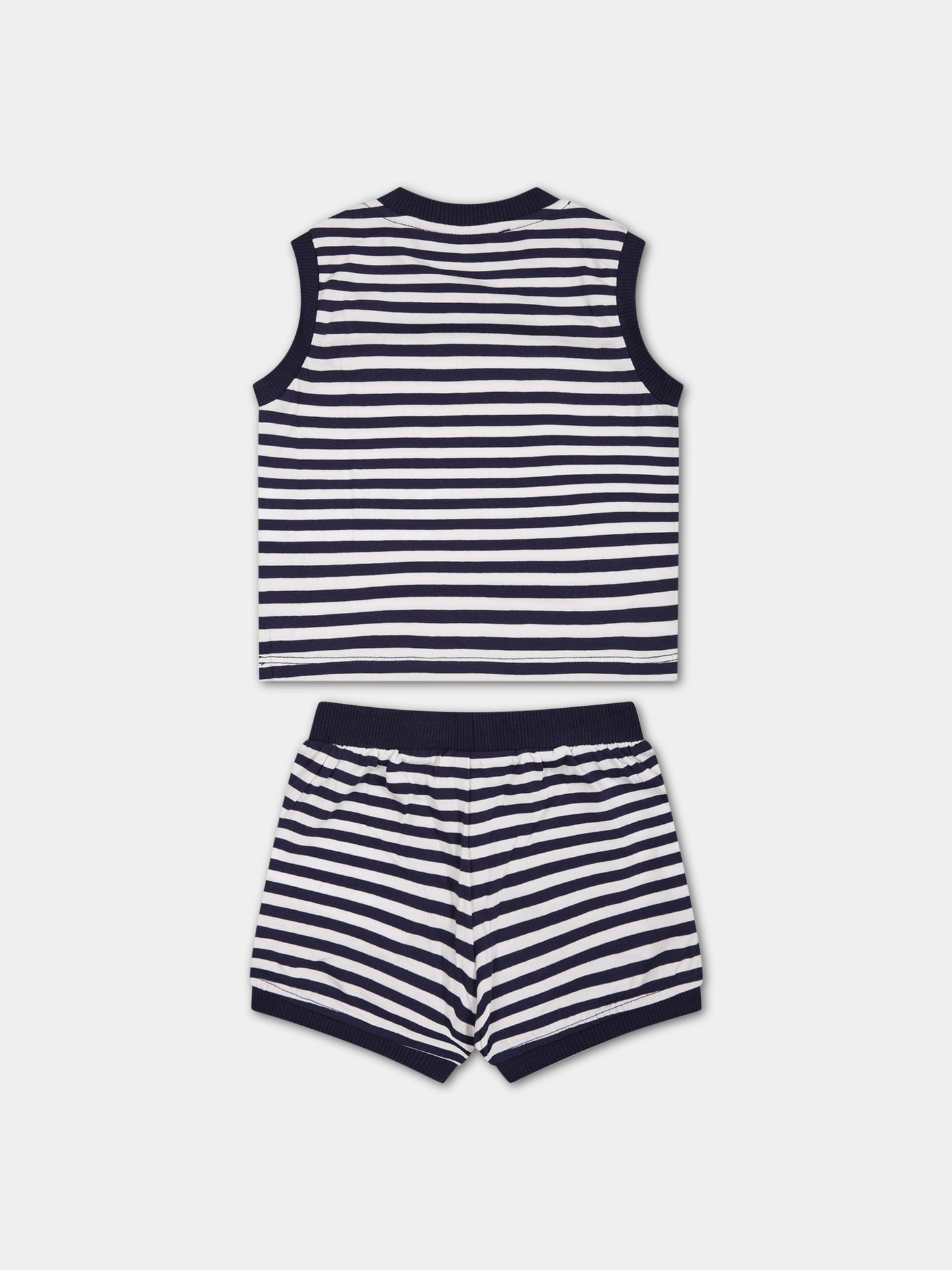 Completo multicolor per neonato con Teddy Bear,Moschino Kids,MUG00U LBE05 83120