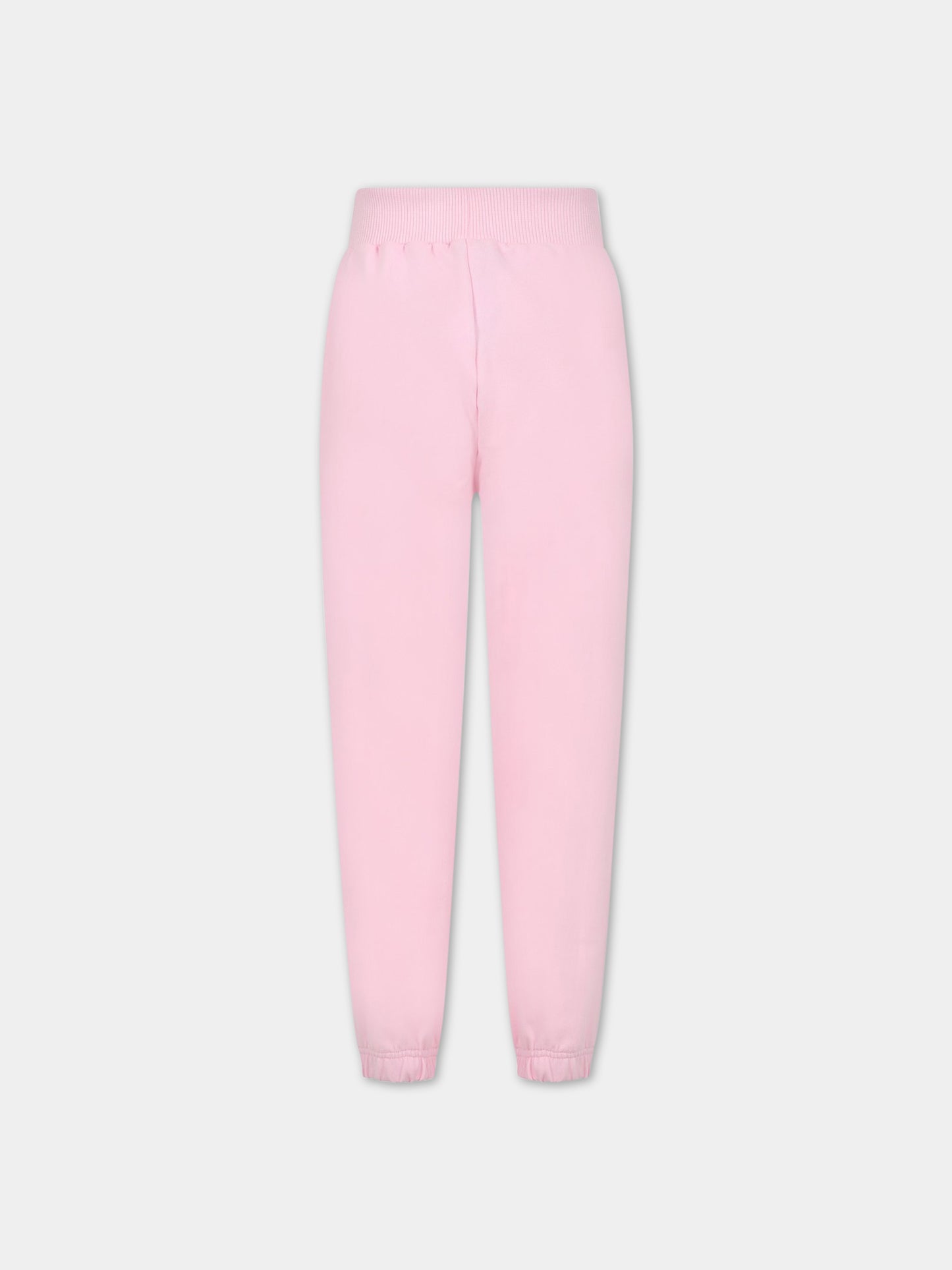 Pantaloni rosa per bambina con iconico occhiolino e stella,Chiara Ferragni Collection,51A410 1250 0090