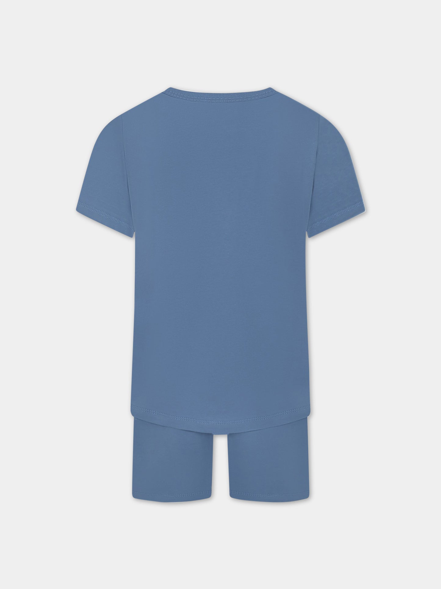 Pigiama blu per bambino con smile,Molo,6S23R401 8724