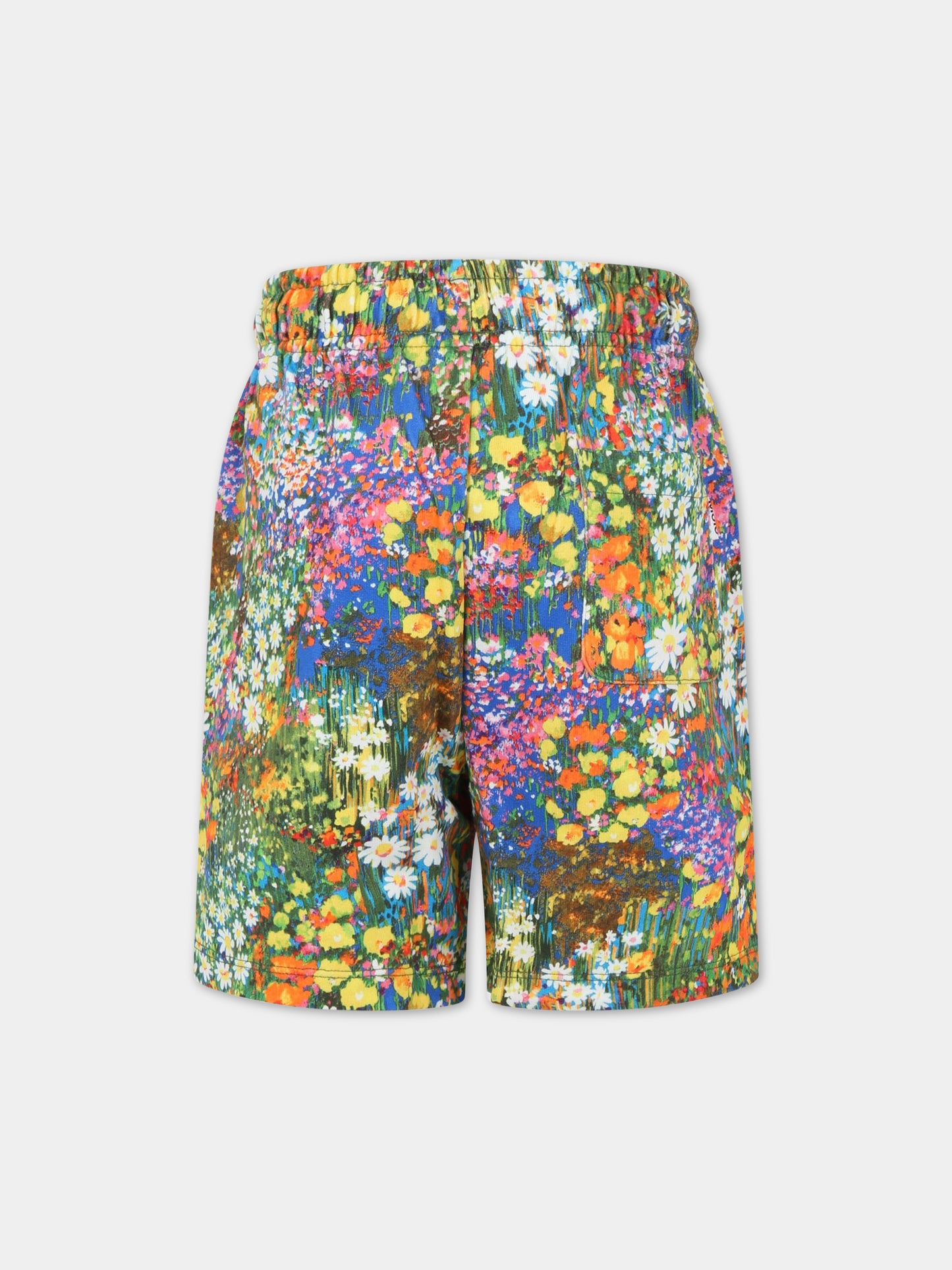 Shorts multicolor per bambina con stampa floreale,Molo,2S23H115 6745