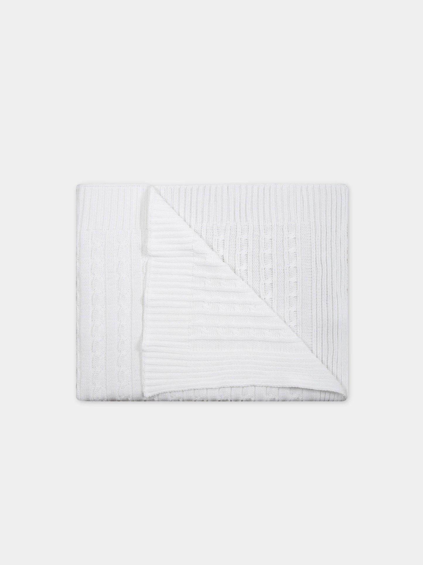 Coperta bianca per neonati,Little Bear,6114 BIANCO