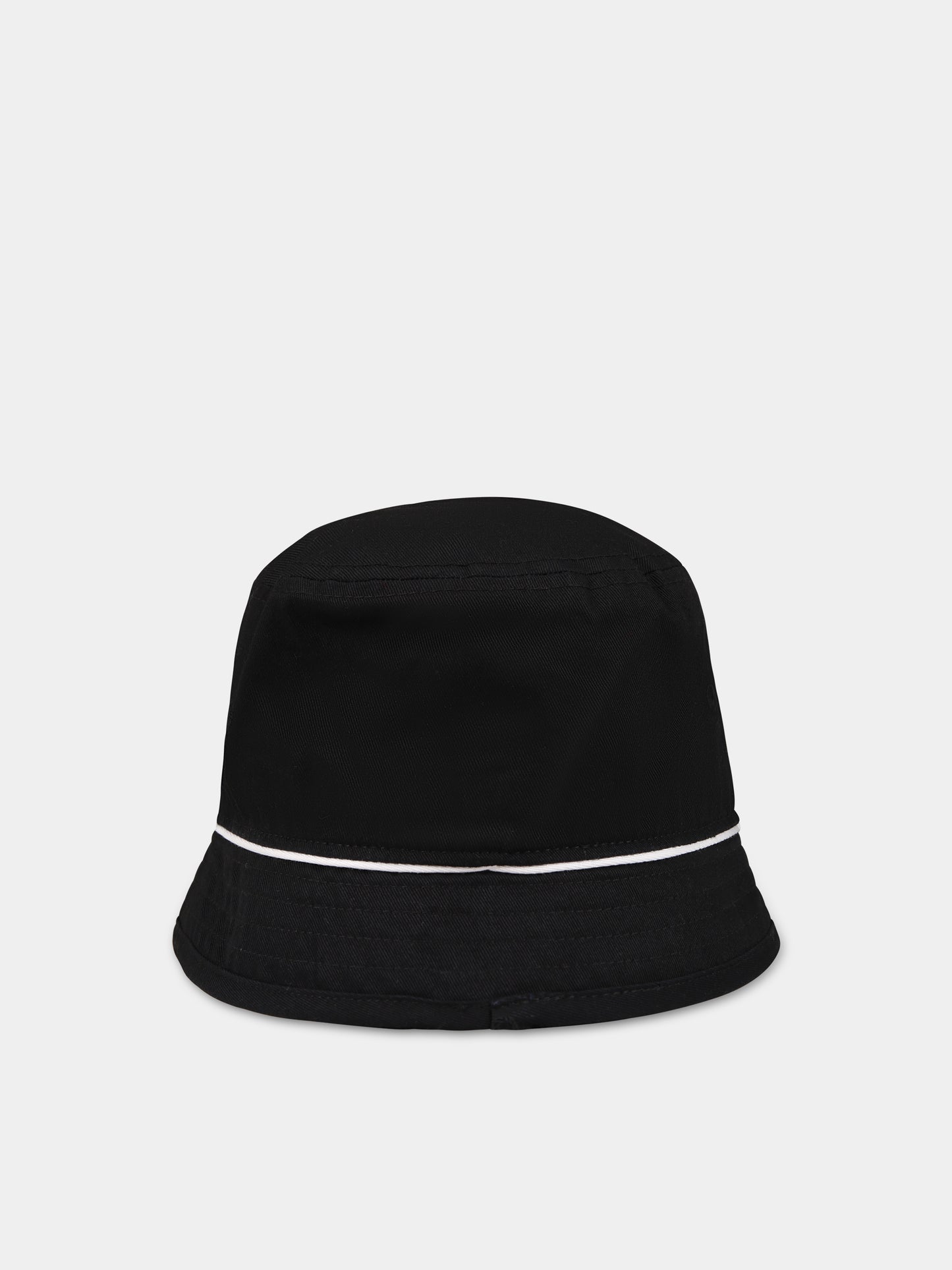 Cloche nera per neonato con logo,Boss,J01143 09B