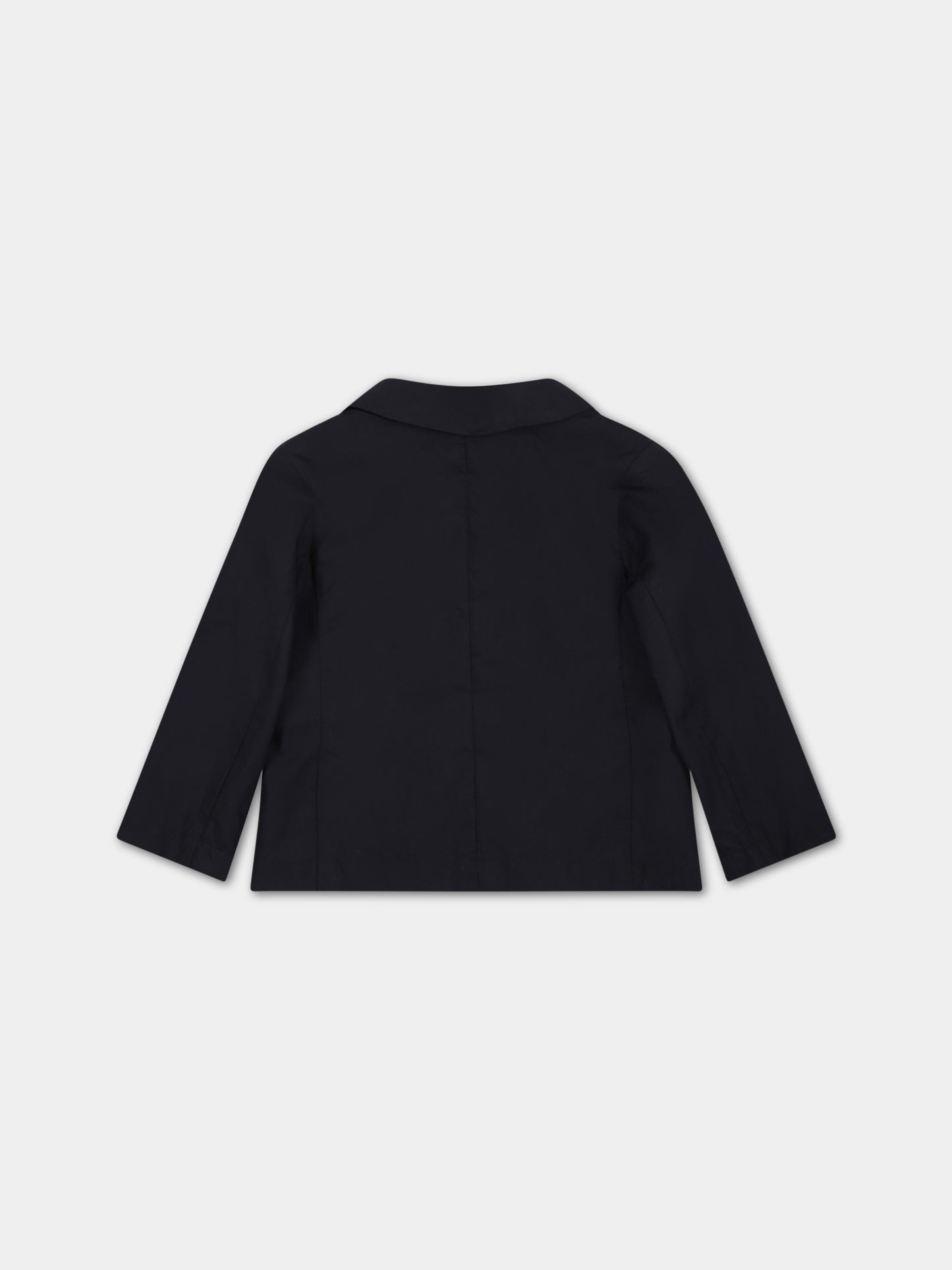 Giacca blu per bambino con logo,Armani Junior,3RHGJ5 4N7IZ 0920