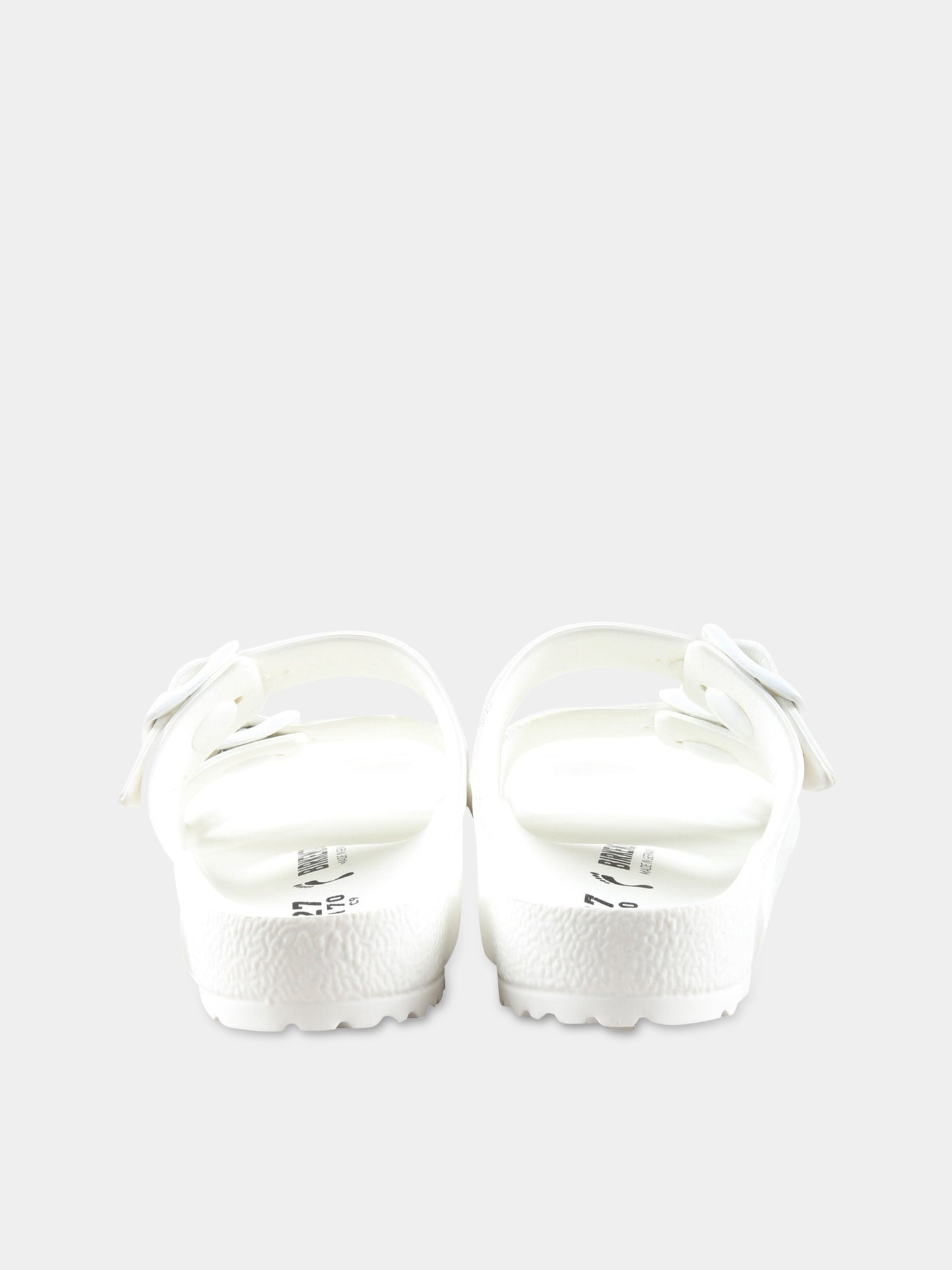 Sandali bianchi Arizona Eva kids per bambini con logo,Birkenstock,1018941