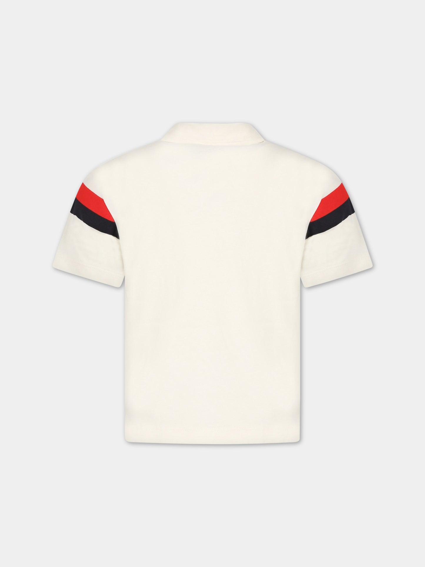 Polo bianca per bambino,Bellerose,KOMIU T1485 681