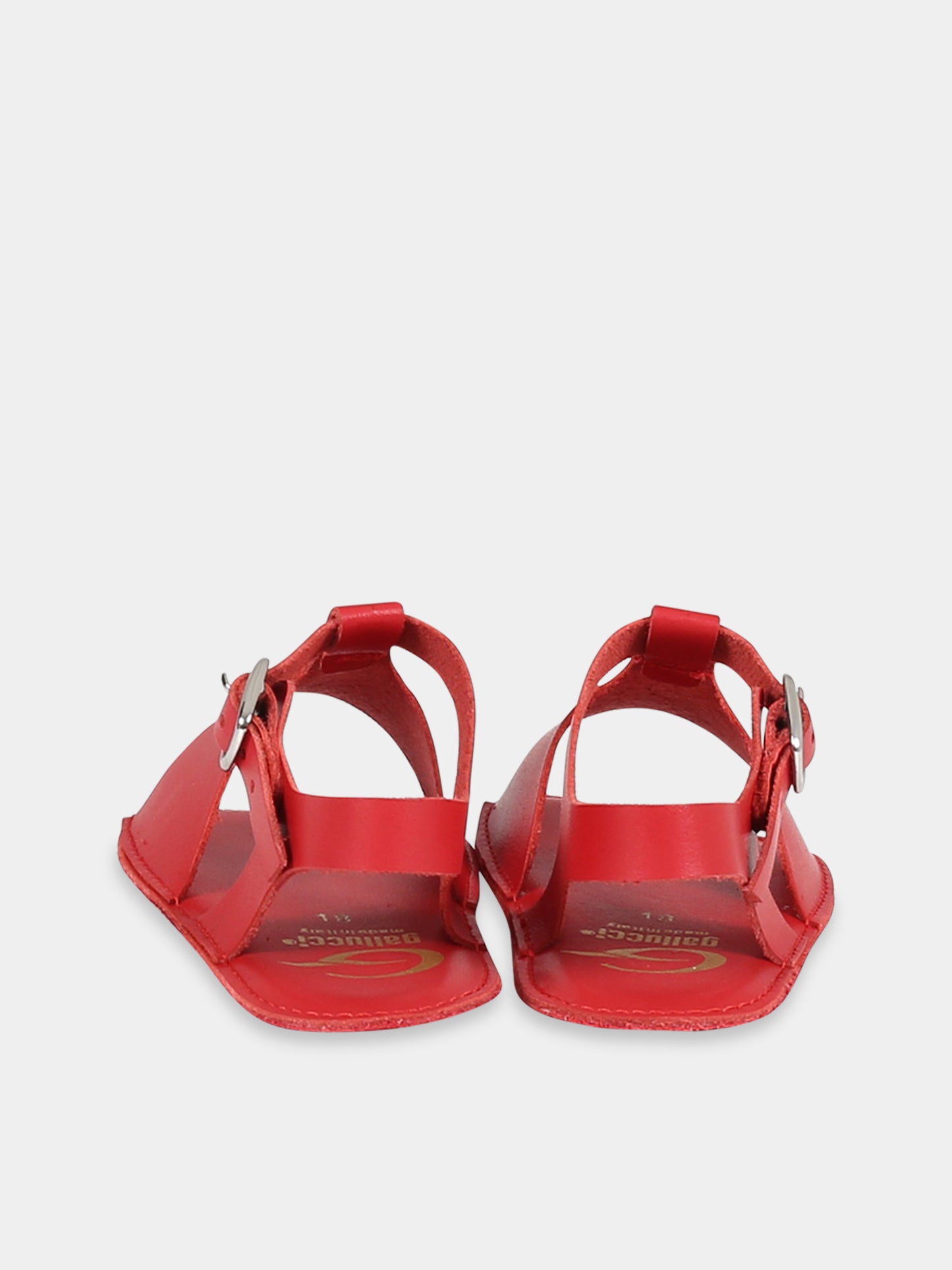 Sandali rosso per bambina,Gallucci Kids,C00030AM339585