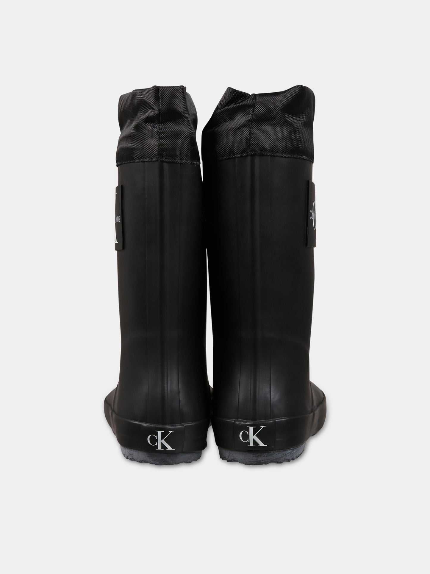 Stivali neri per bambina,Calvin Klein Kids,V3X6 80425 0083999